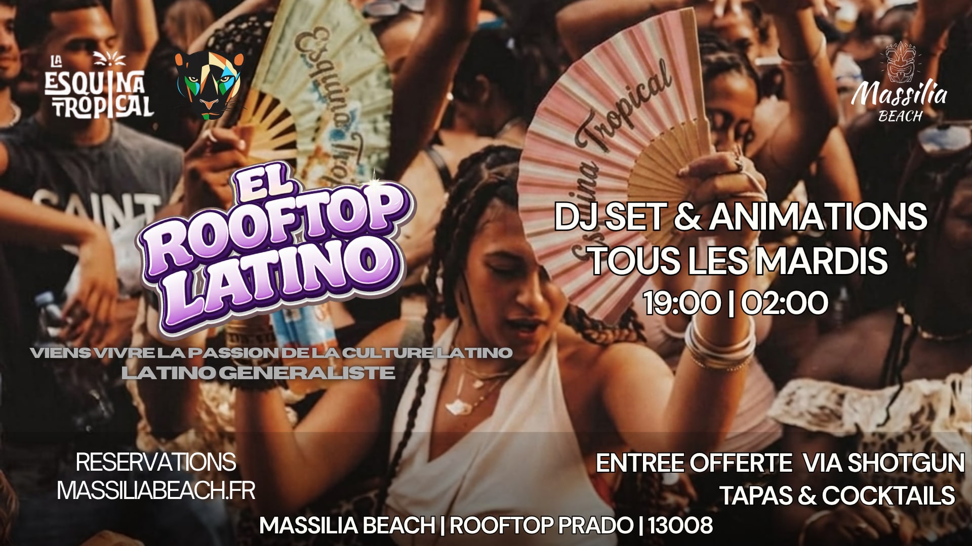 El Rooftop Latino - La Esquina Tropical