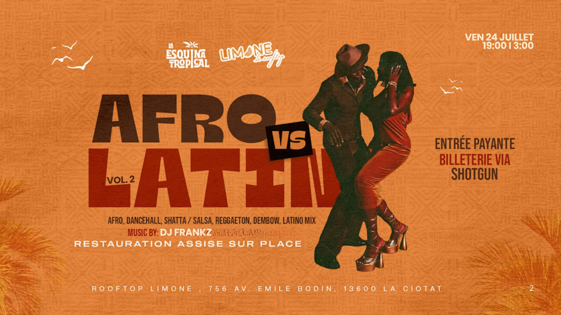 Afro Vs Latino Vibes | La Esquina Tropical