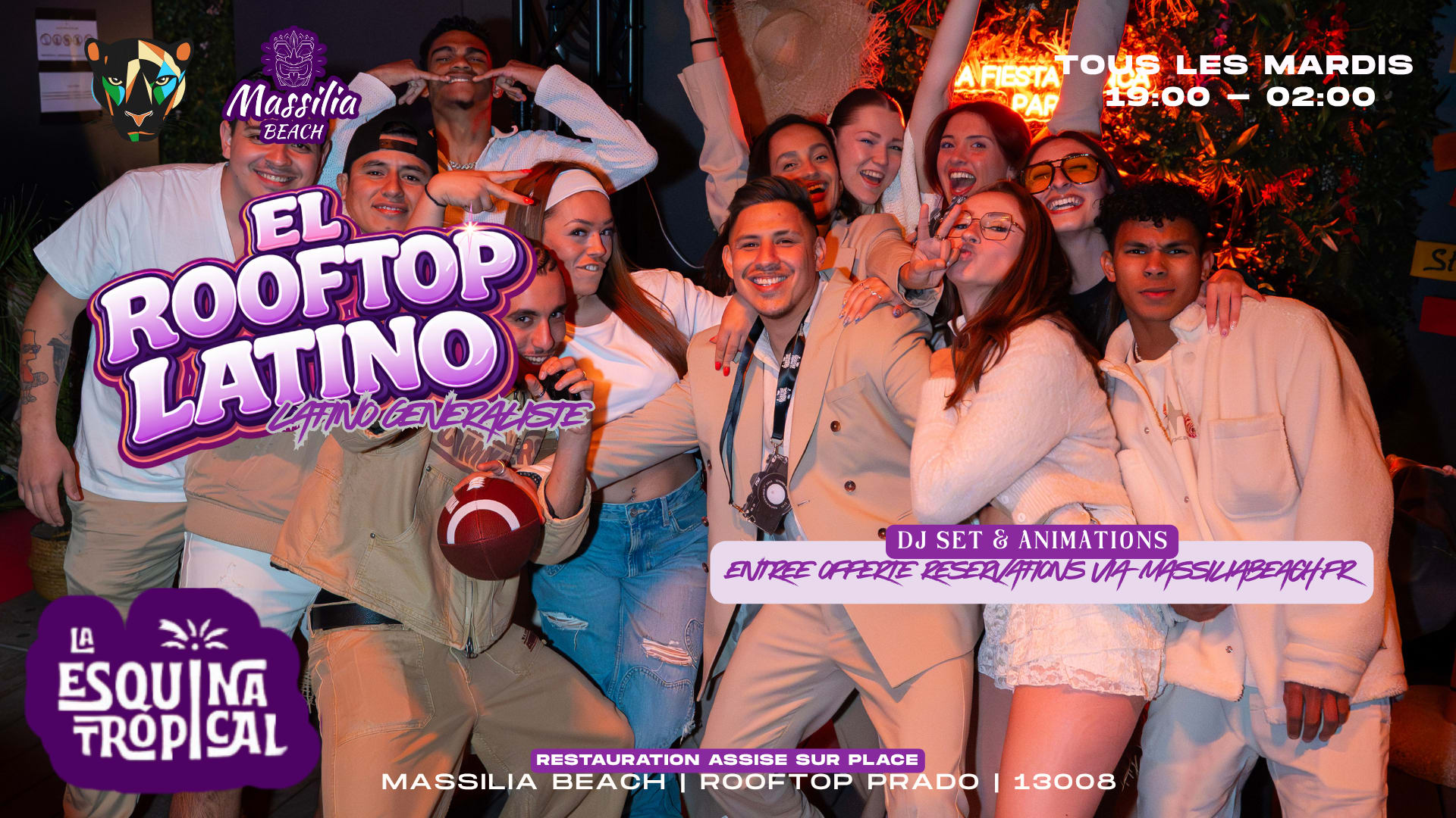 El Rooftop Latino - Esquina Tropical