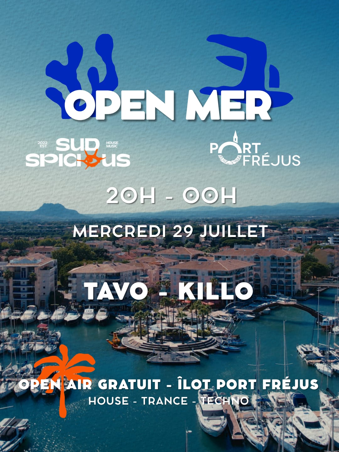 Open Mer - Îlot Port Frejus - Tavo - Killo