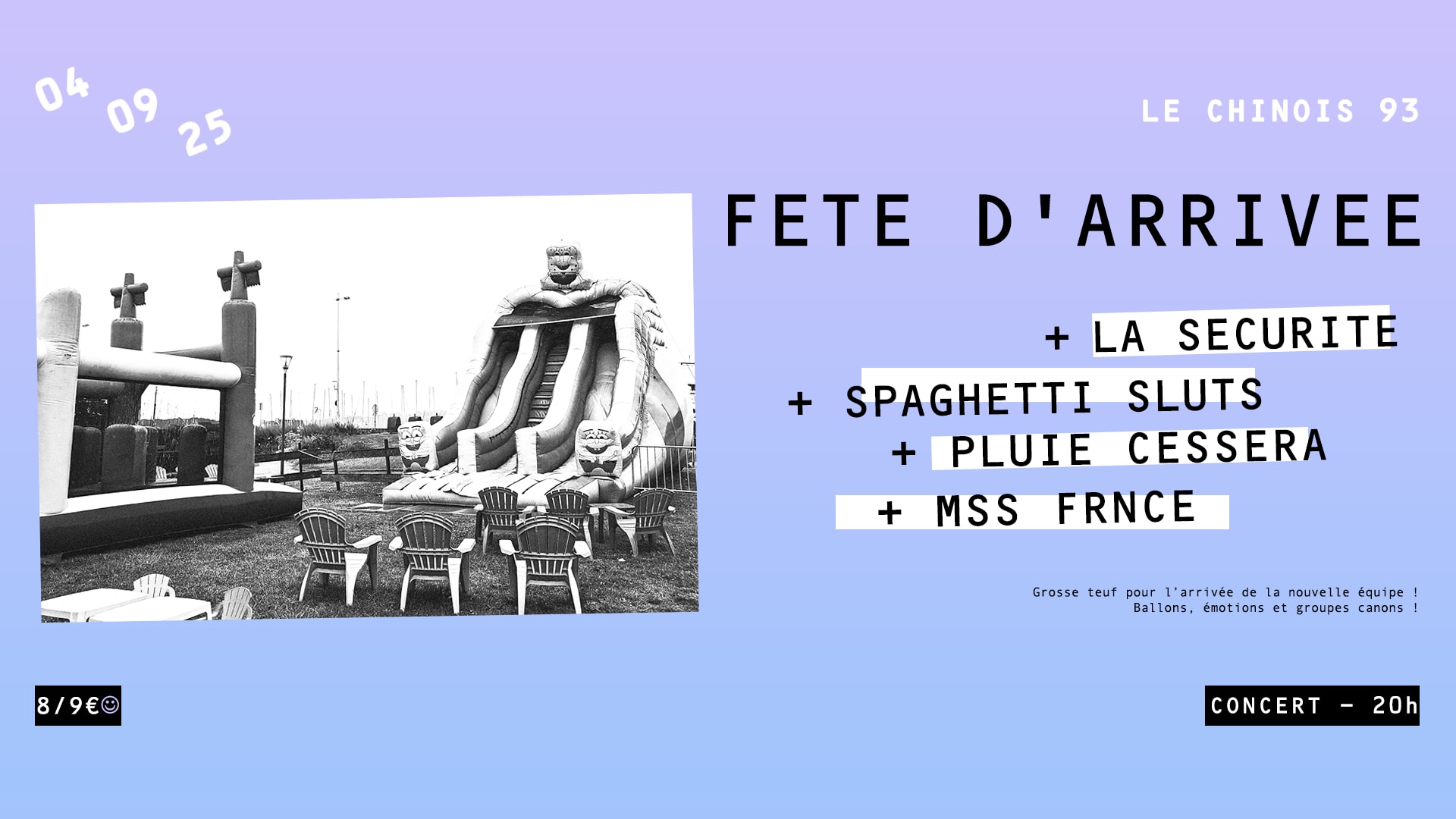 Fête D'arrivée :)