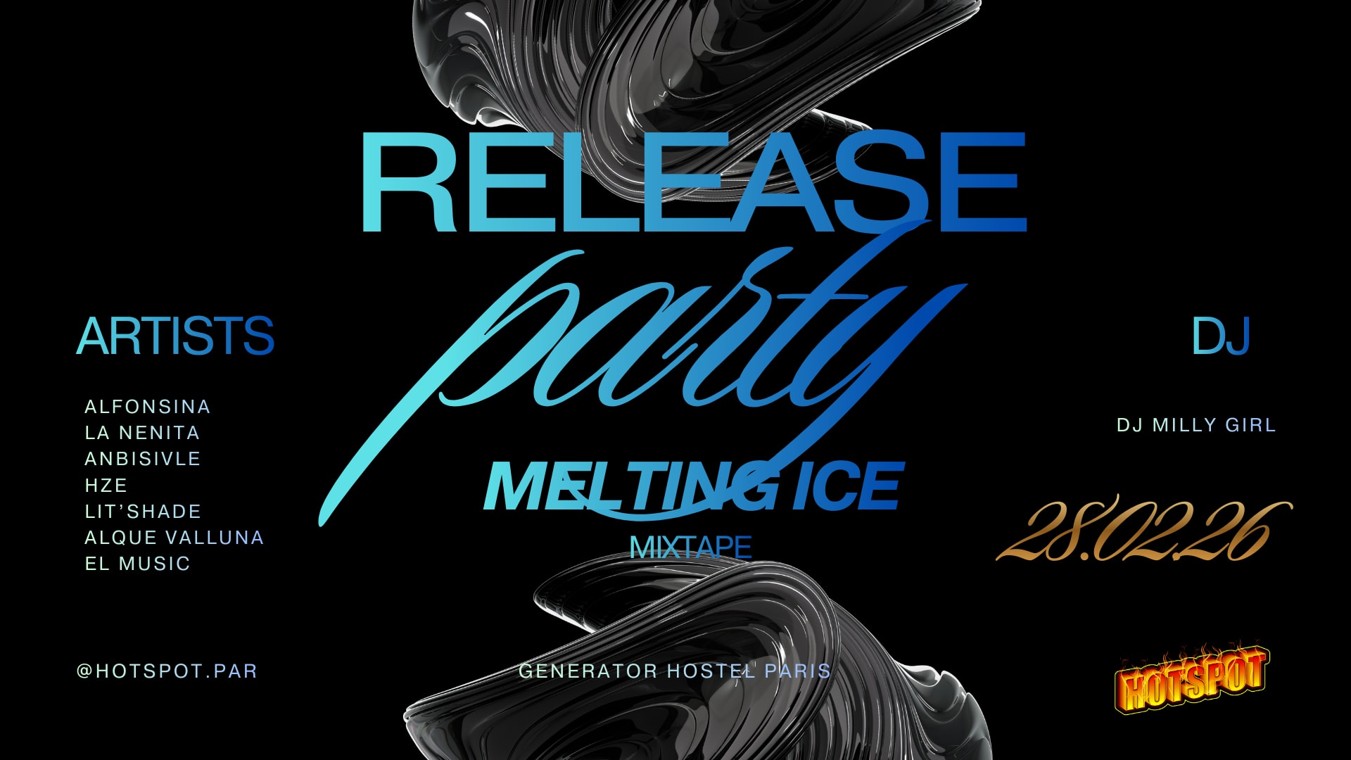 Hotspot – Melting Ice : Release Party