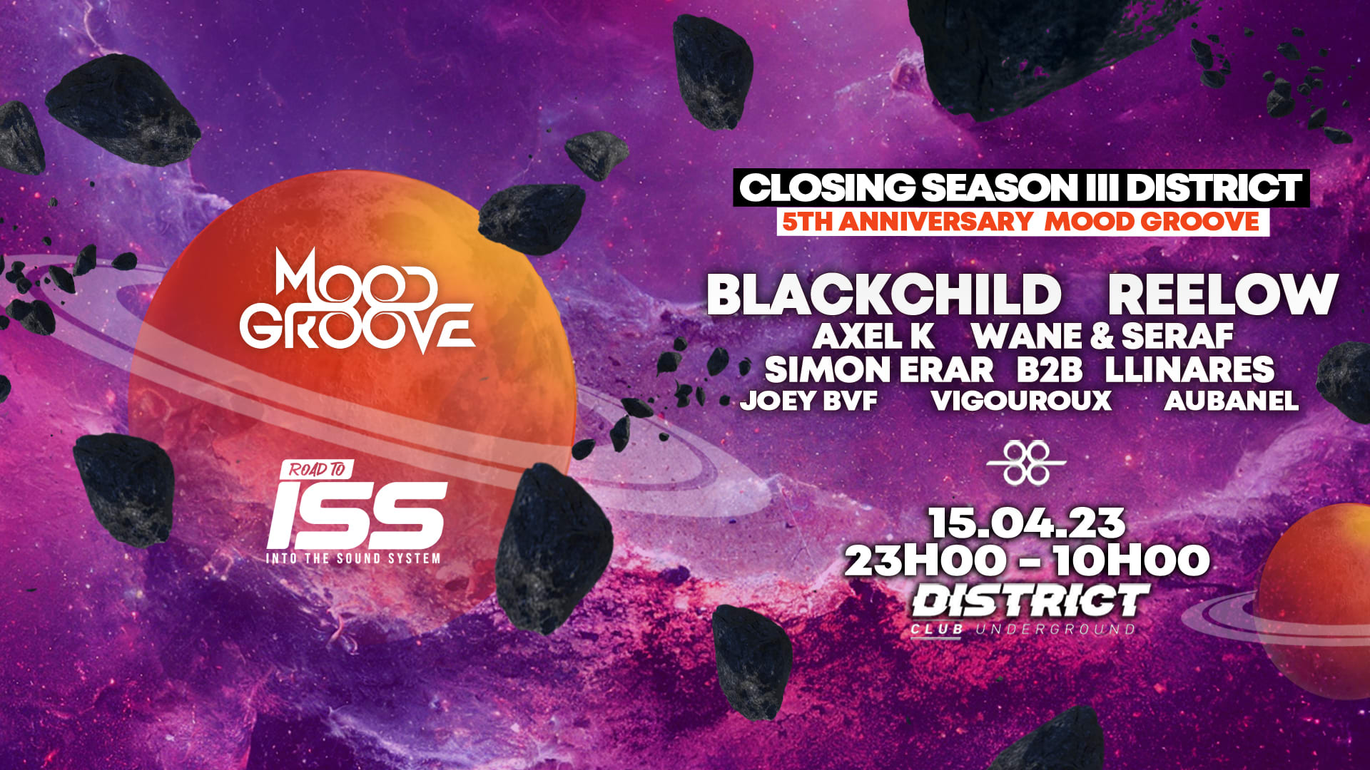 Closing Season III District Mg X Iss W/ Blackchild, Reelow