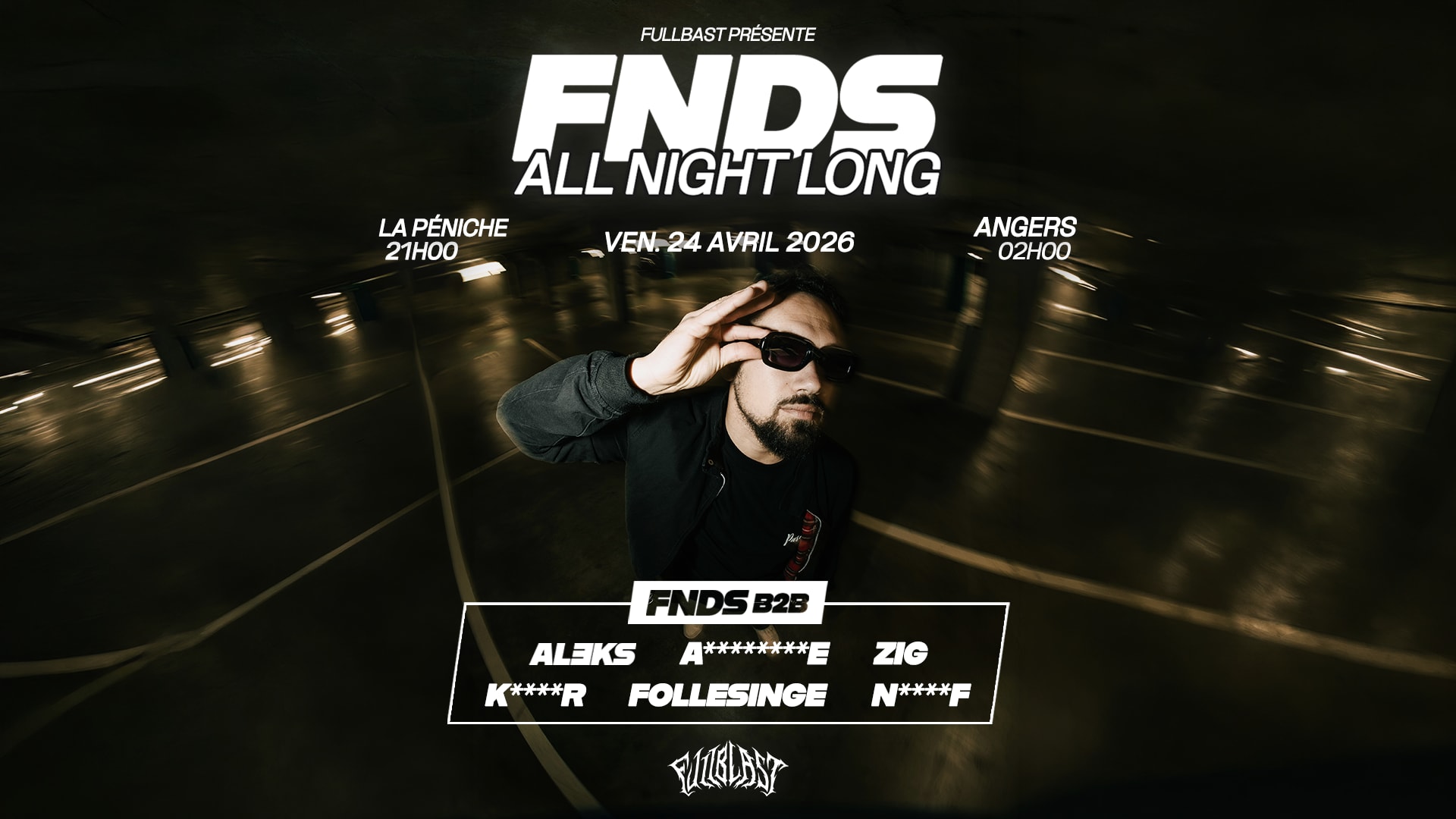 Fnds All Night Long - La Peniche - Fullblast
