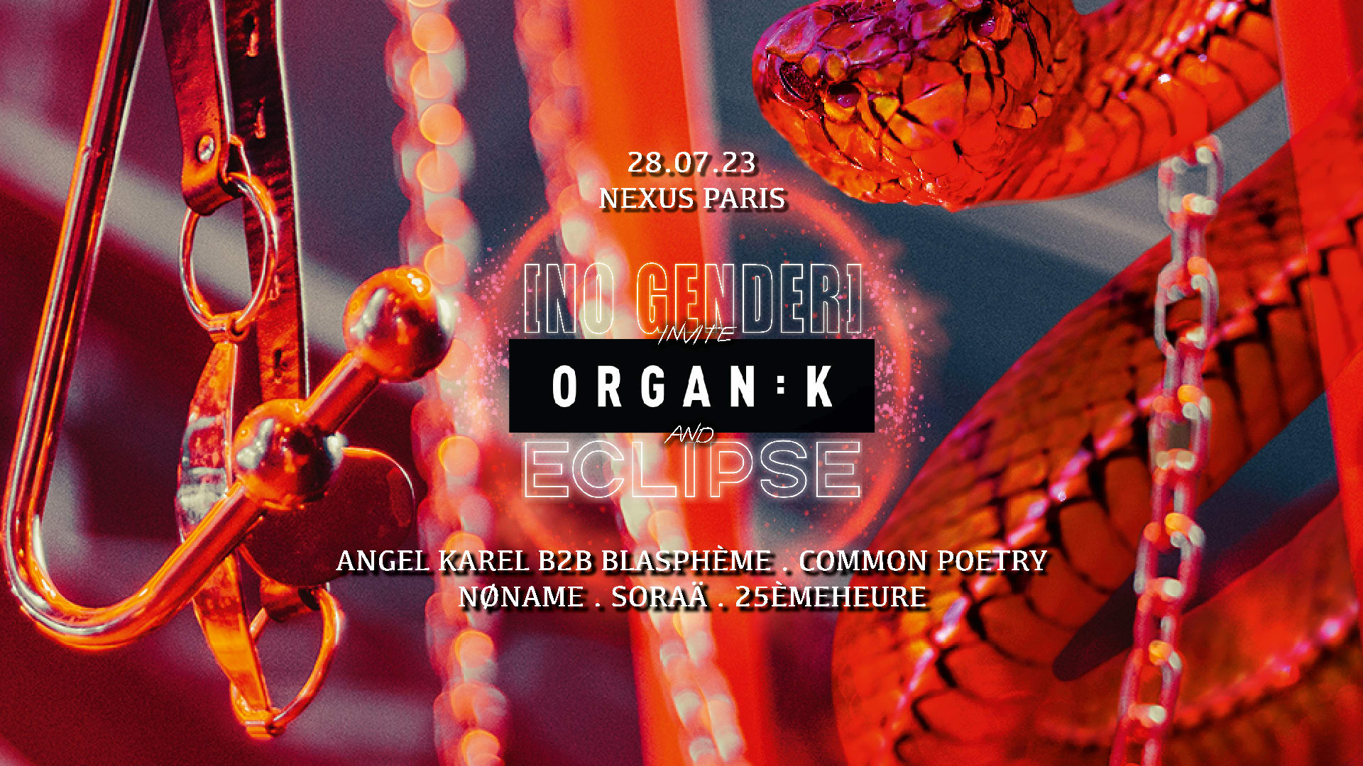 No Gender Invite Organik Angel Karel | Nøname...