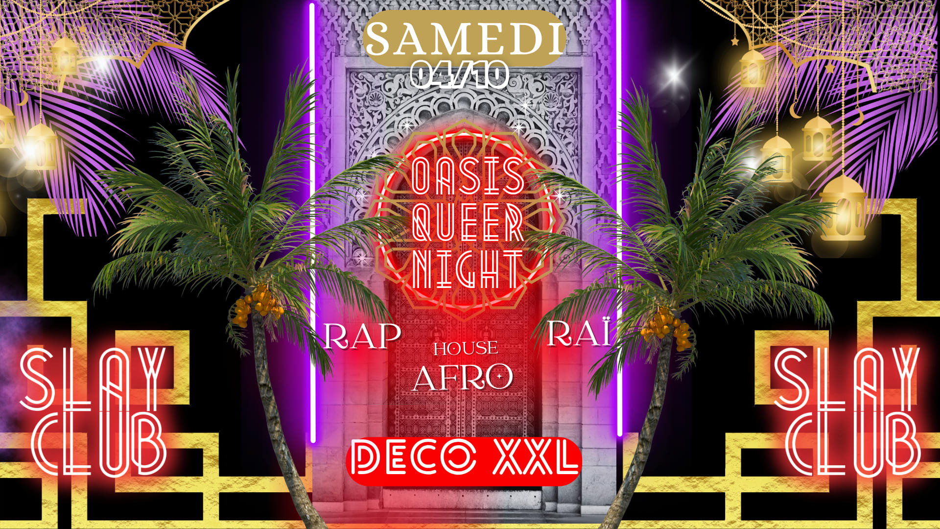 Slay Club - Oasis Queer Night 04/10