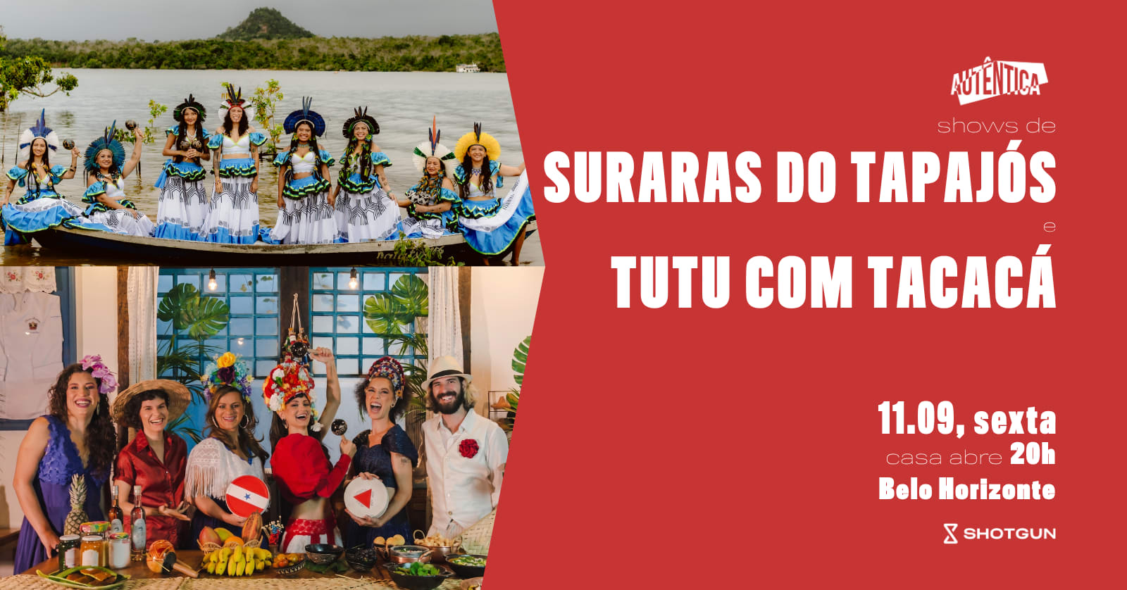 Suraras Do Tapajós Na Autêntica + Tutu Com Tacacá
