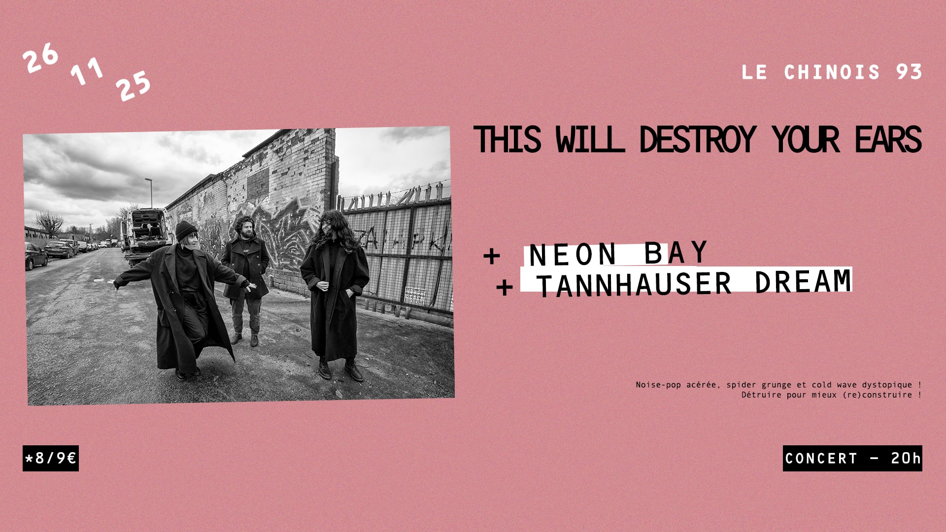 This Will Destroy Your Ears + Neon Bay + Tannhauser Dream