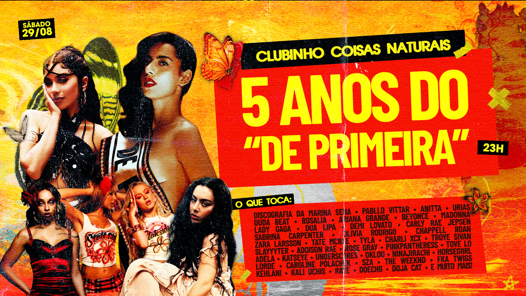 Clubinho: Coisas Naturais & 5 Anos Do “De Primeira”