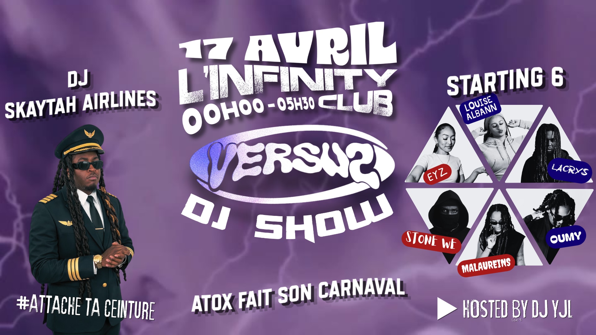 Versuz Dj Show @Infinityclub - 17/04