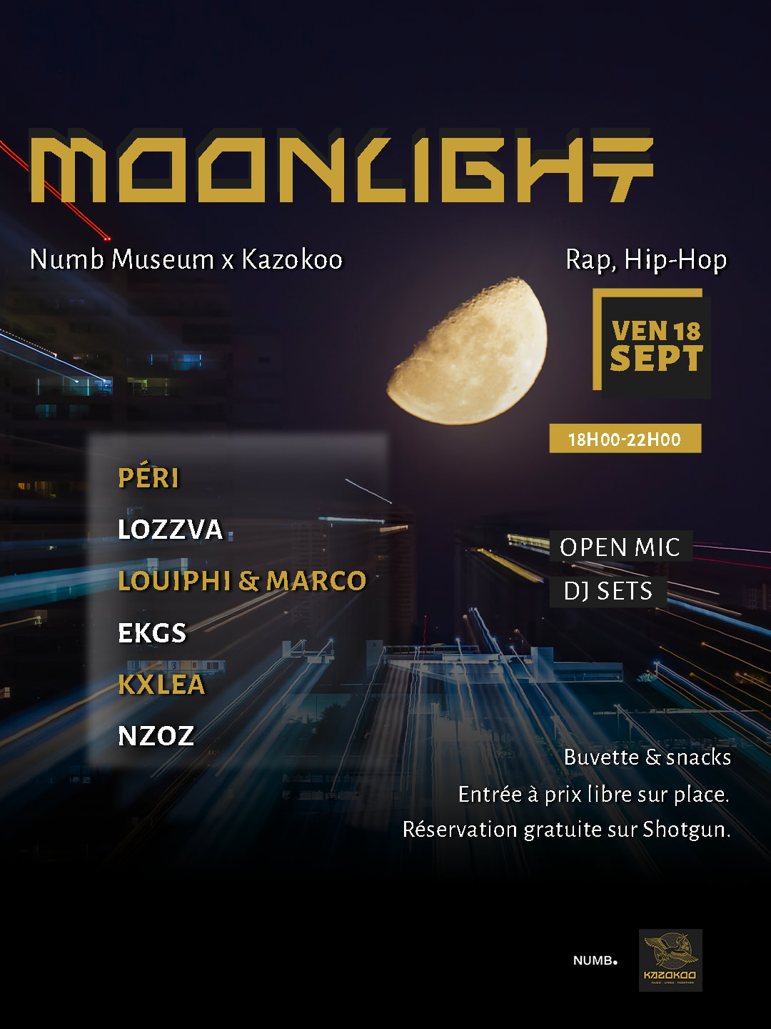 Moonlight / Numb Museum X Kazokoo / 18-09