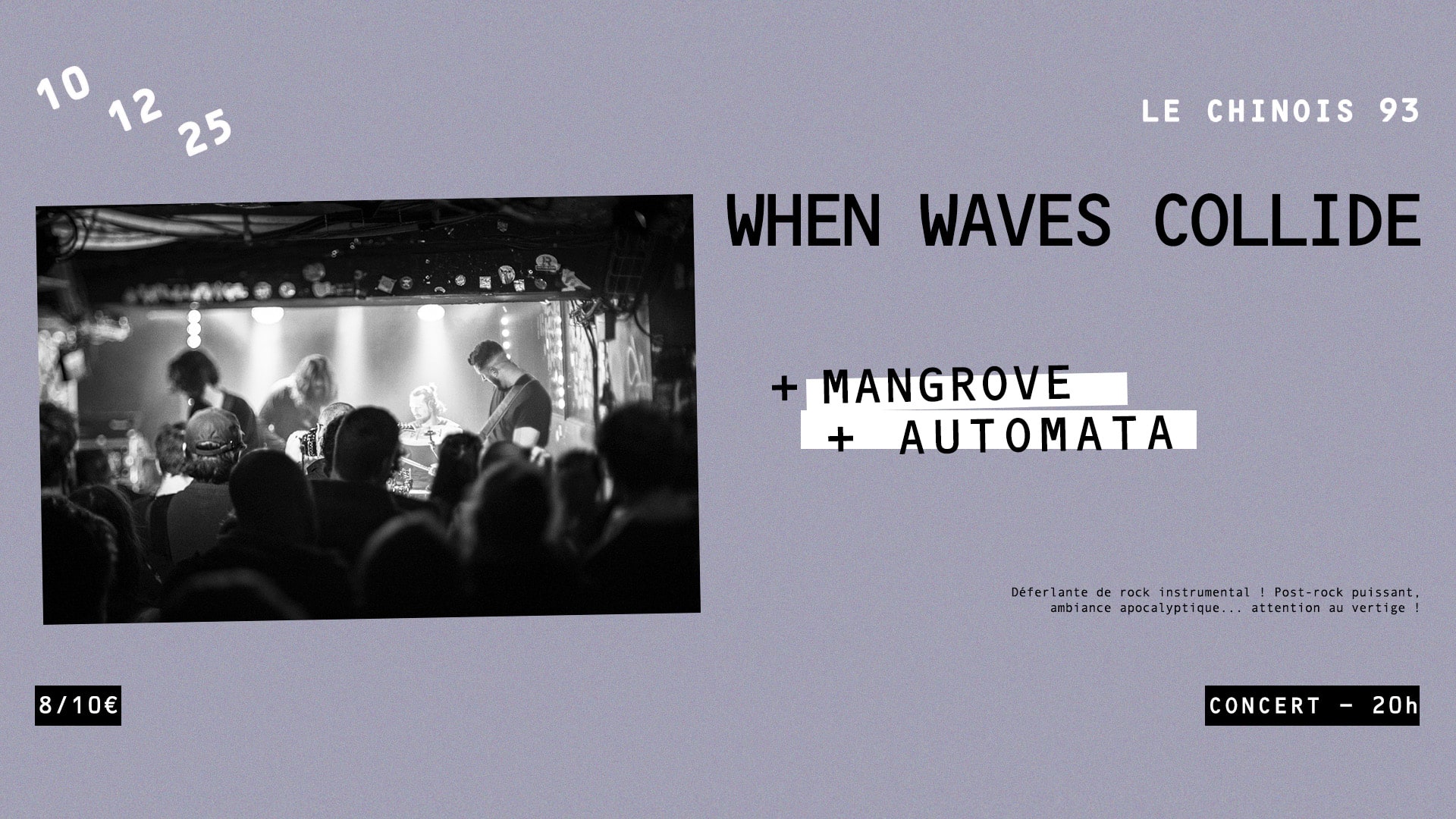 When Waves Collide + Mangrove + Automata
