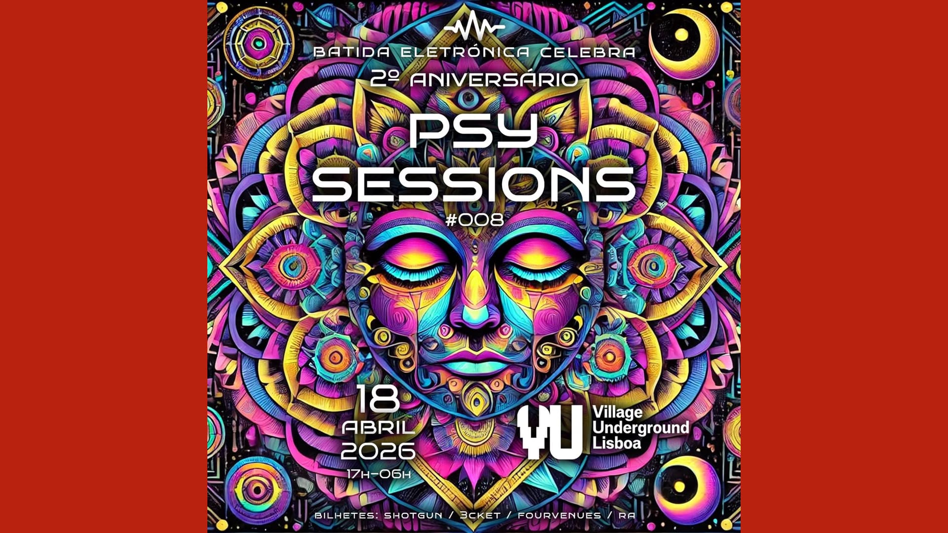Batida Eletrónica: 2.° Aniversário - Psy Sessions #008