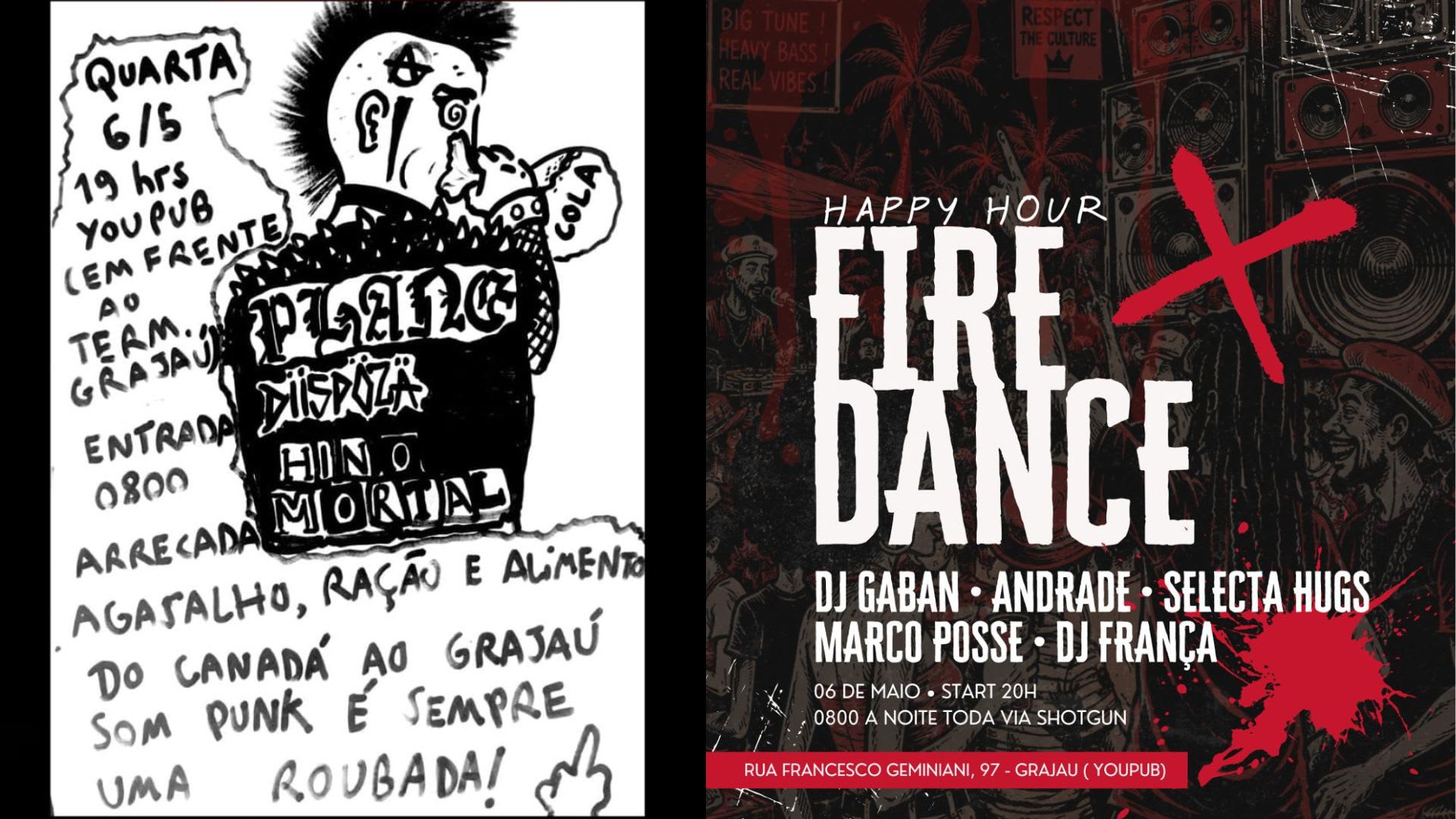 Happy Hour Dancehall Fire Dance