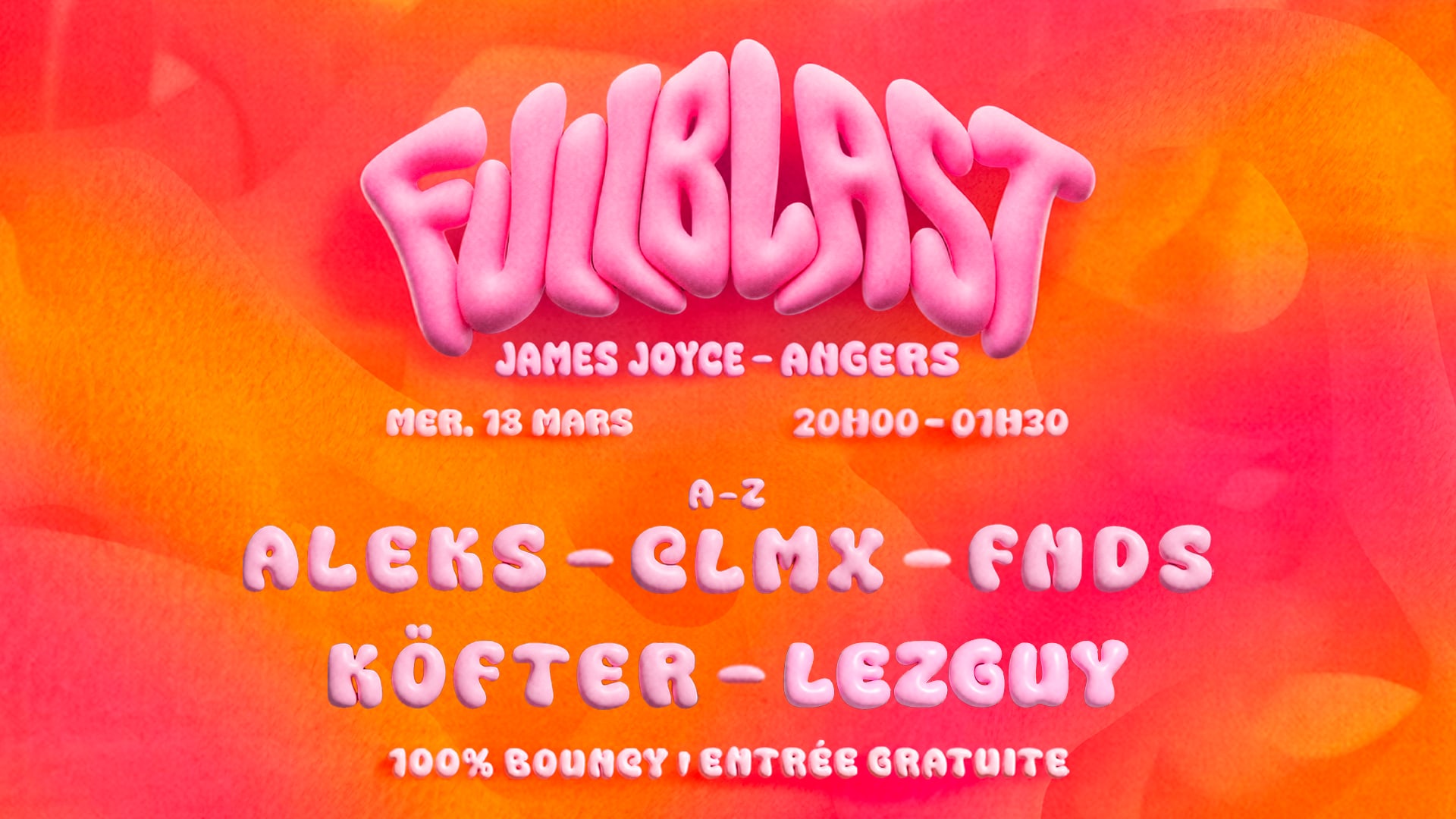 Fullbouncy, Aleks, Lezguy, Clmx, Kofter & Fnds