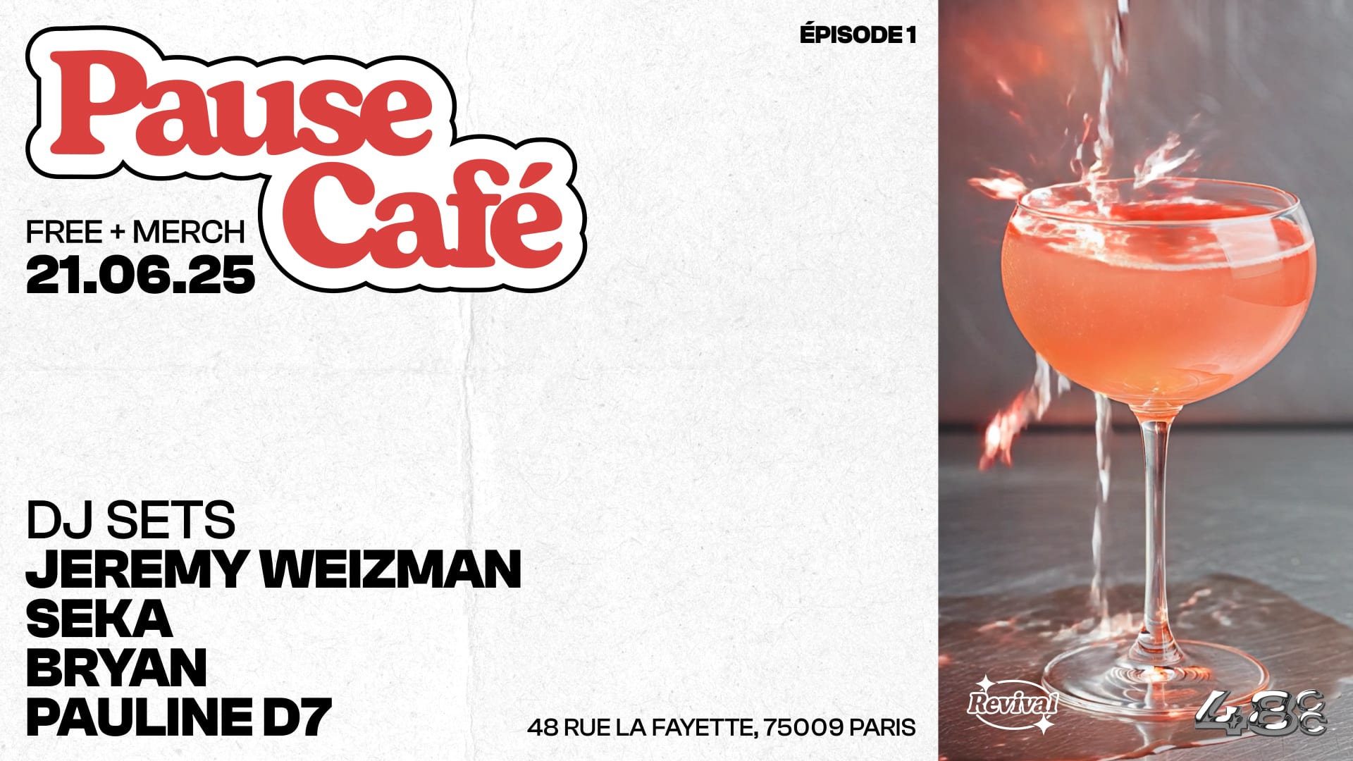 Fête De La Musique - Revival X 48collagen Café (Popup Party)