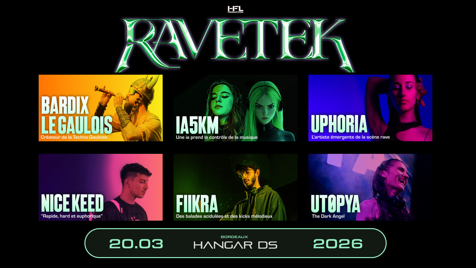 Ravetek // Bardix Le Gaulois - Ia5km - Uphoria - Nice Keed