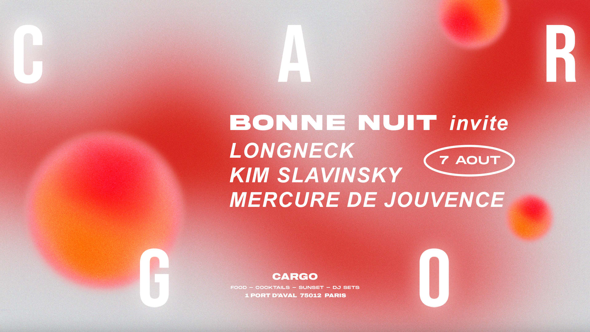Cargo | Bonne Nuit X Longneck, Kim Slavinsky, Mdj