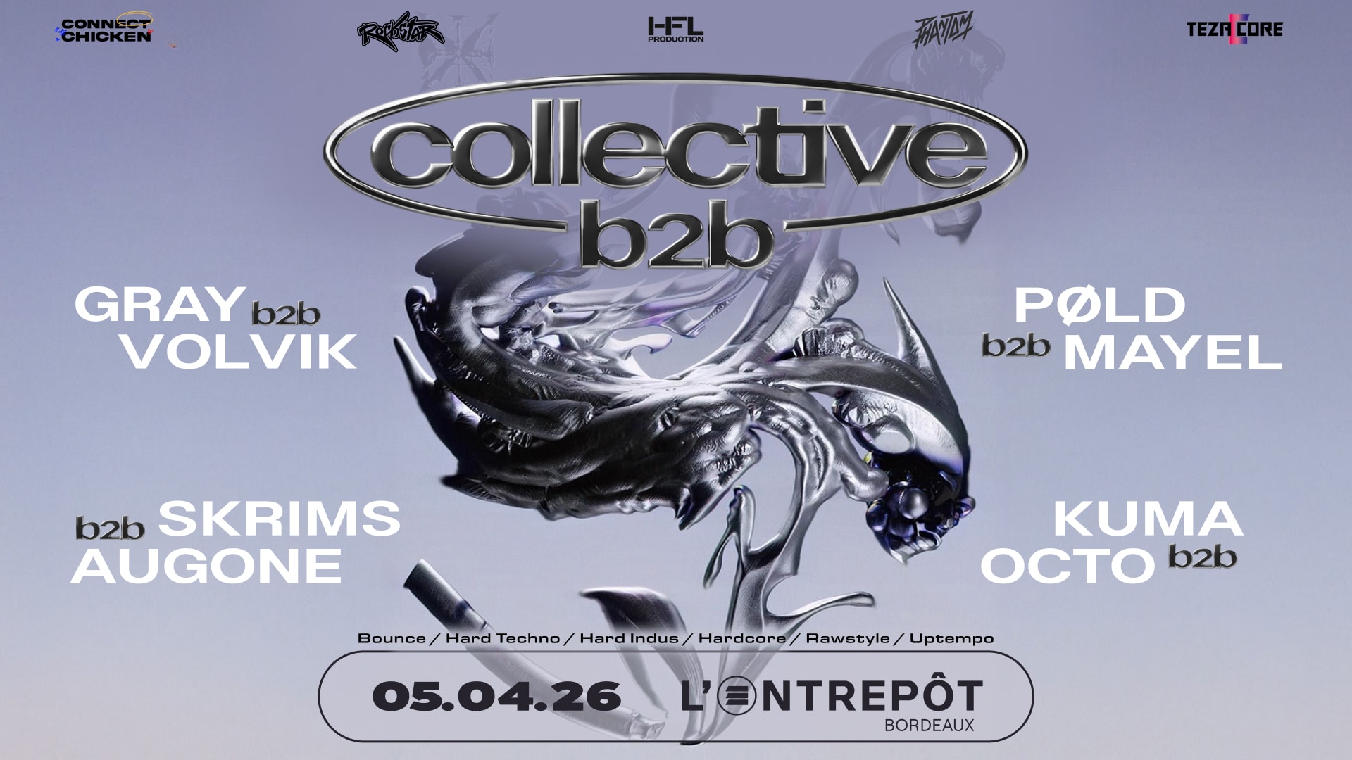 Collective B2b // Connect-Chicken Rockstar Phantom Tezaccore