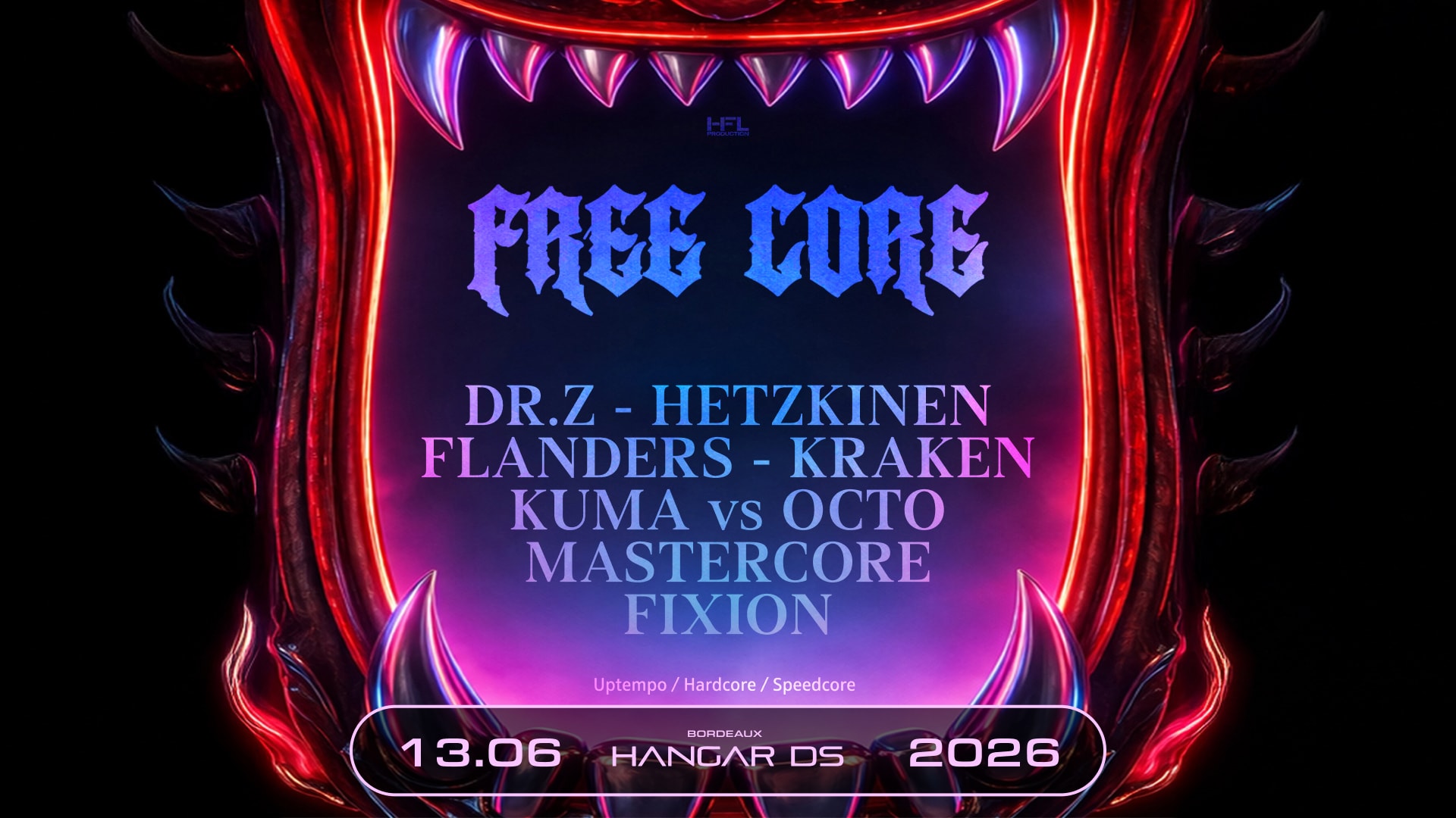 Freecore // Dr.Z - Hetzkinen - Flanders - Kraken - Fixion ..