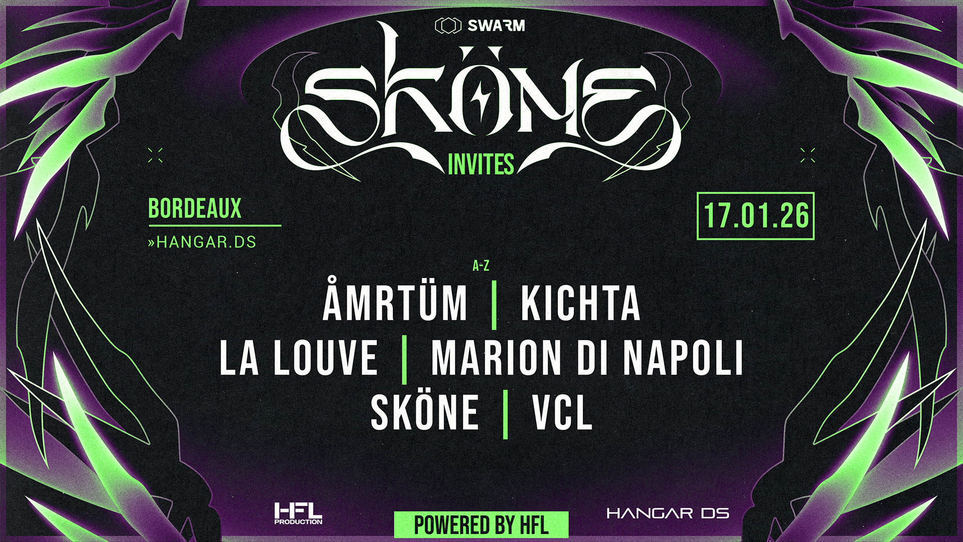 Sköne Invites // Åmrtüm - Kichta - Marion DI Napoli - Vcl