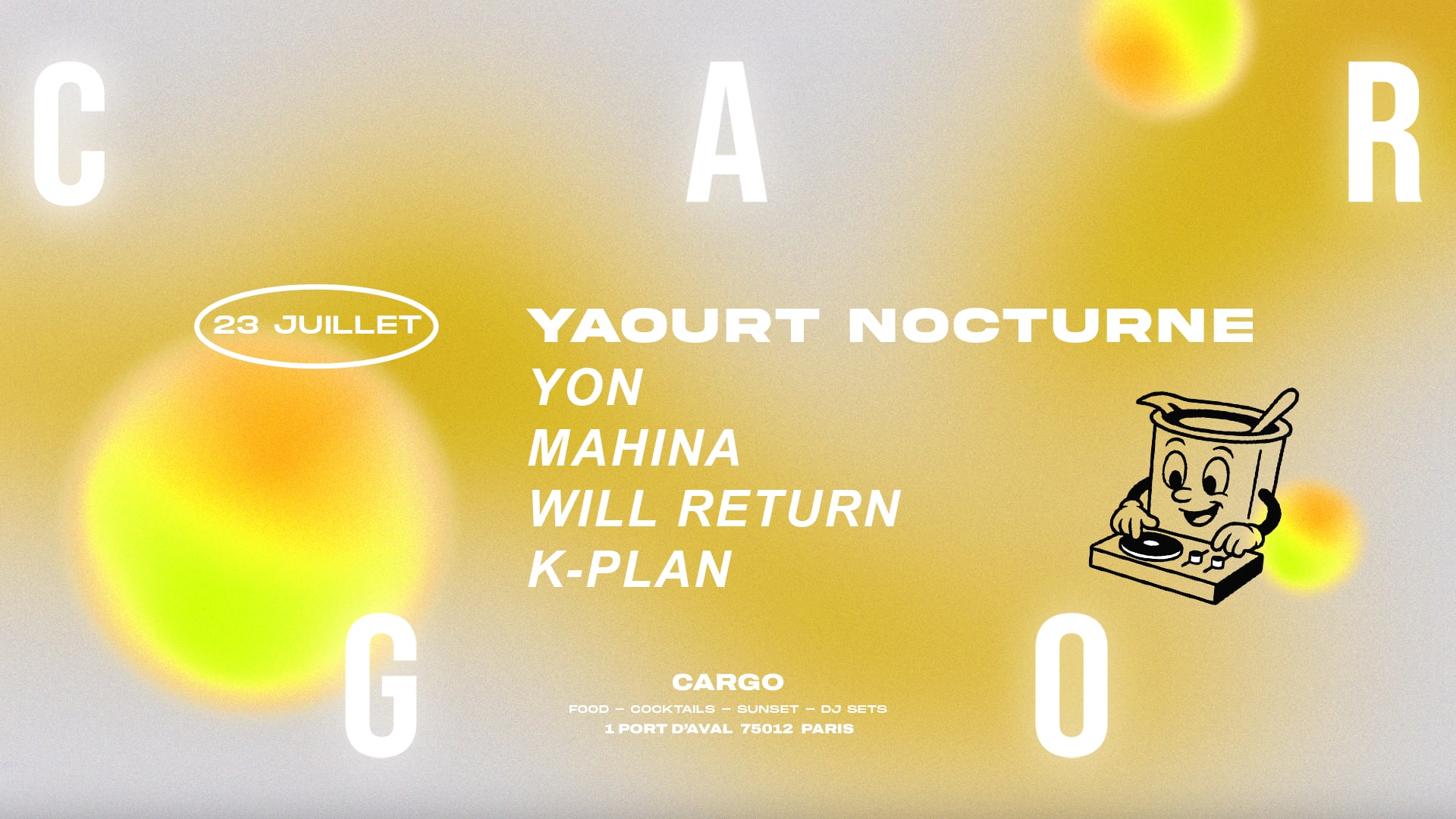 Cargo | Yaourt Nocturne #6