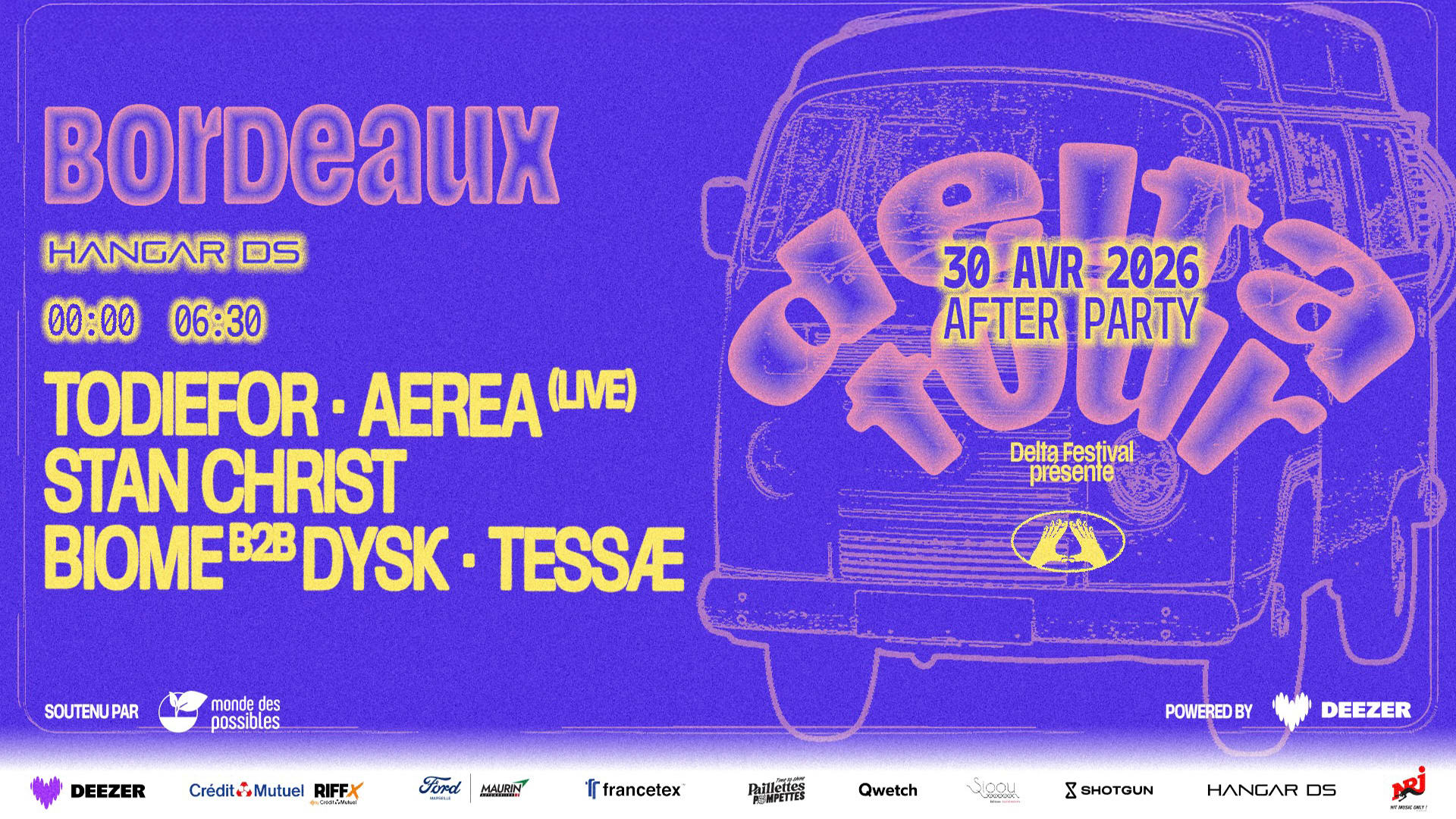 After Delta Tour // Todiefor - Aerea - Stan Christ - ...