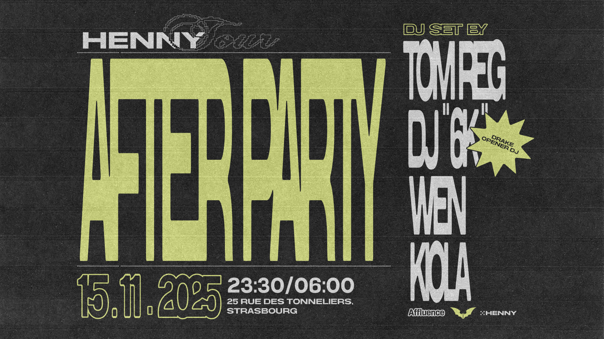 Henny Pop Up After Party