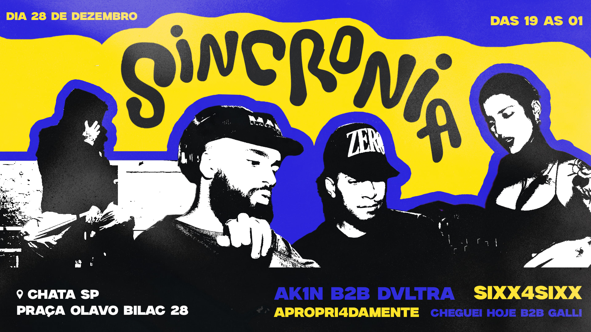Sincronia Convida Apropriadamente & Sixx4sixx