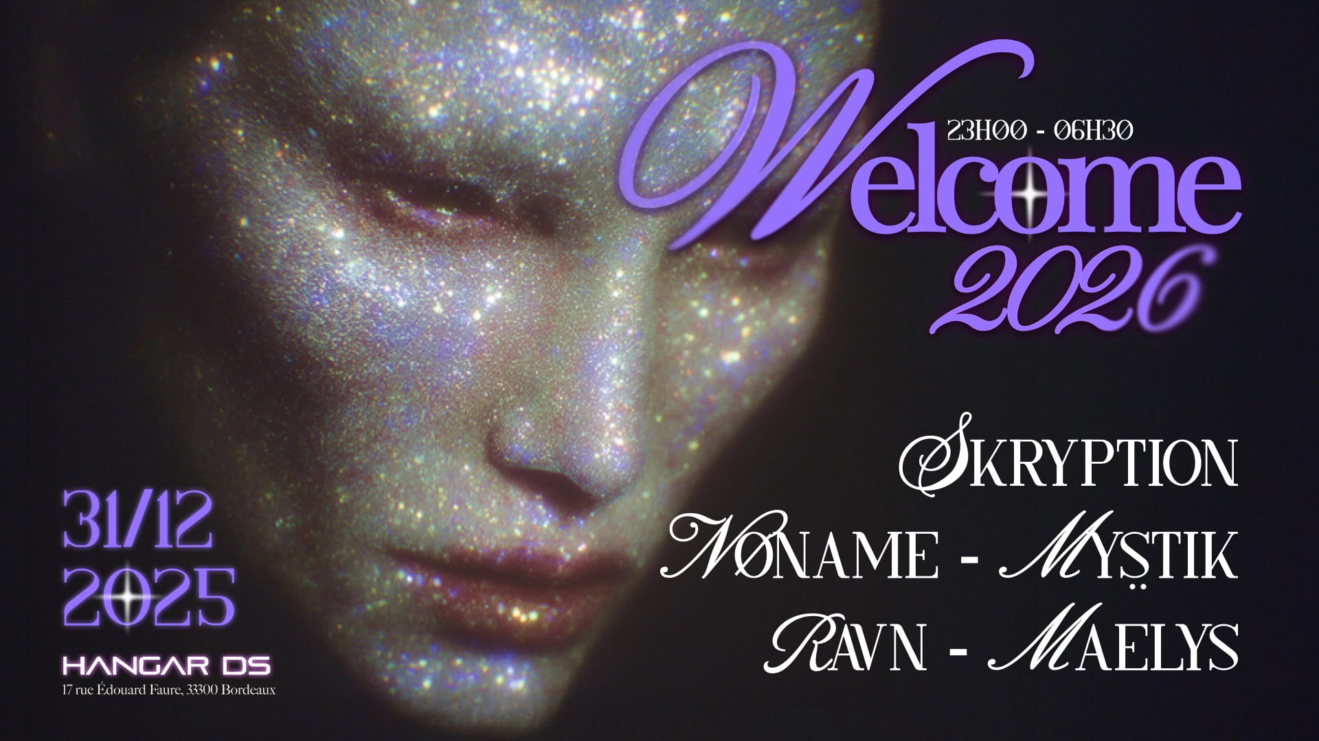 Welcome 2026 // Skryption - Nøname - Mystik - Ravn - Maëlys
