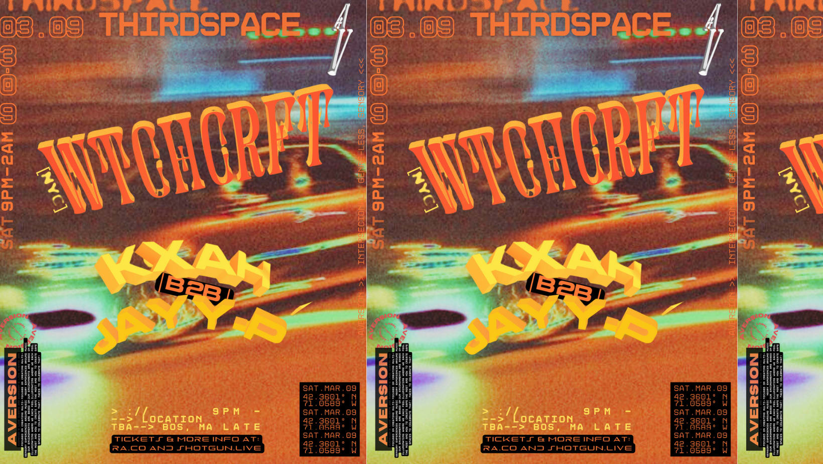 [Aversion] Thirdspace: Wtchcrft / Kxah B2b Jayy-P