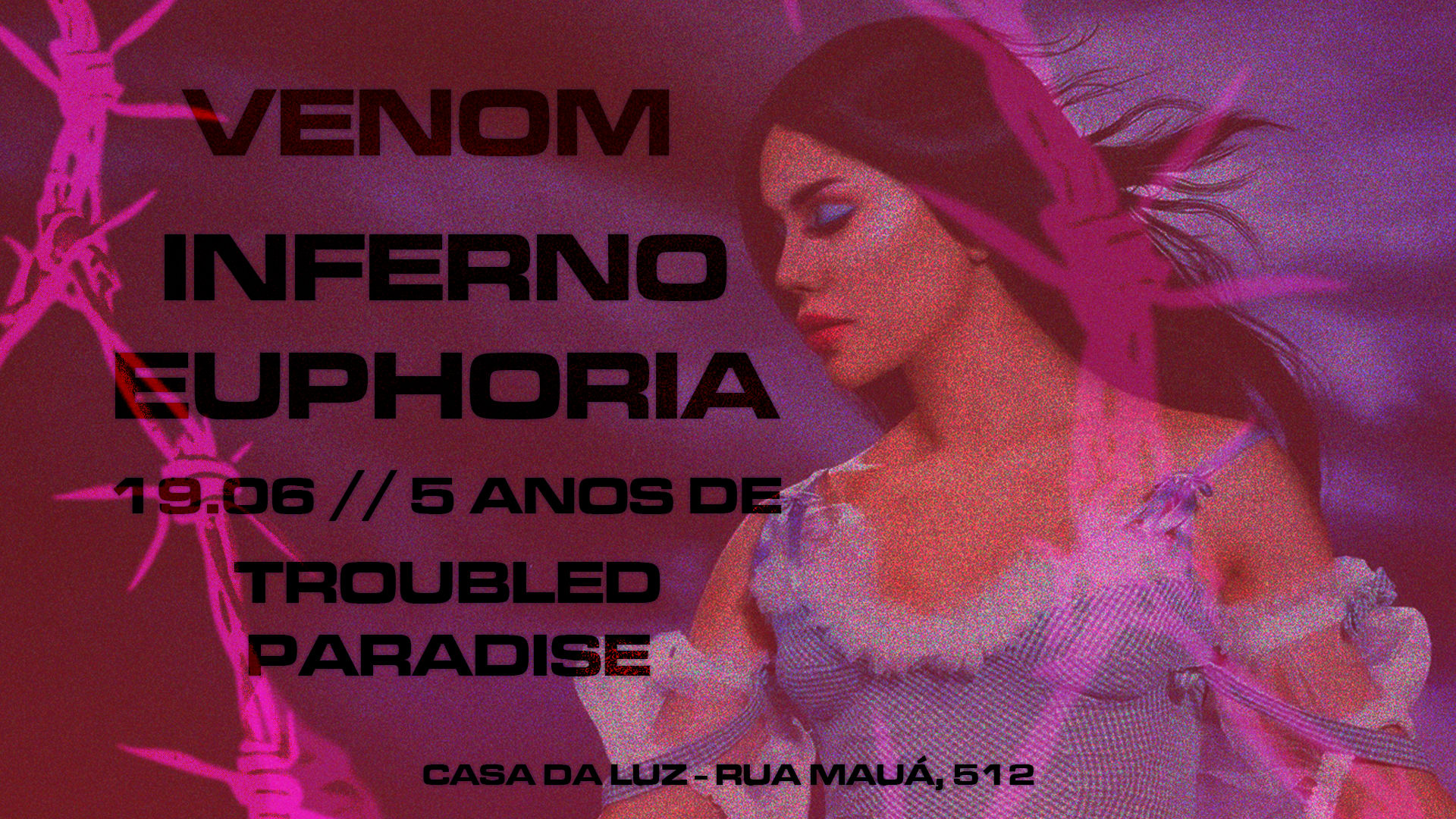 Venom: 5 Anos De Troubled Paradise - Slayyyter Party
