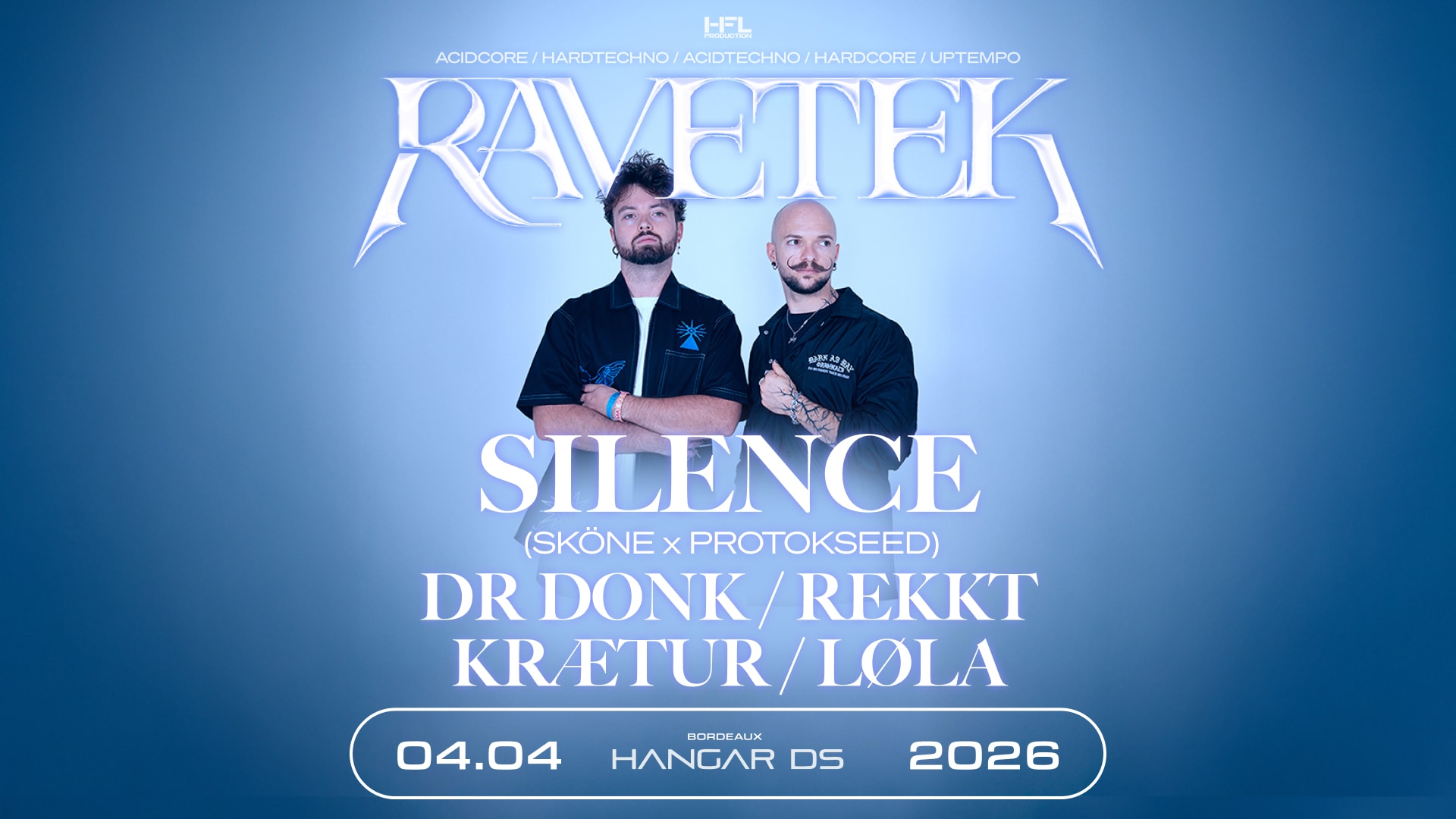 Ravetek // Silence - Dr Donk - Rekkt - Kræture - Løla