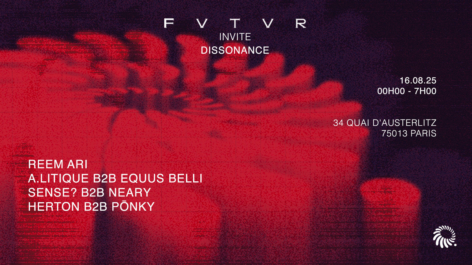 Fvtvr X Dissonance : Ponky B2b Herton, Reem Ari And More