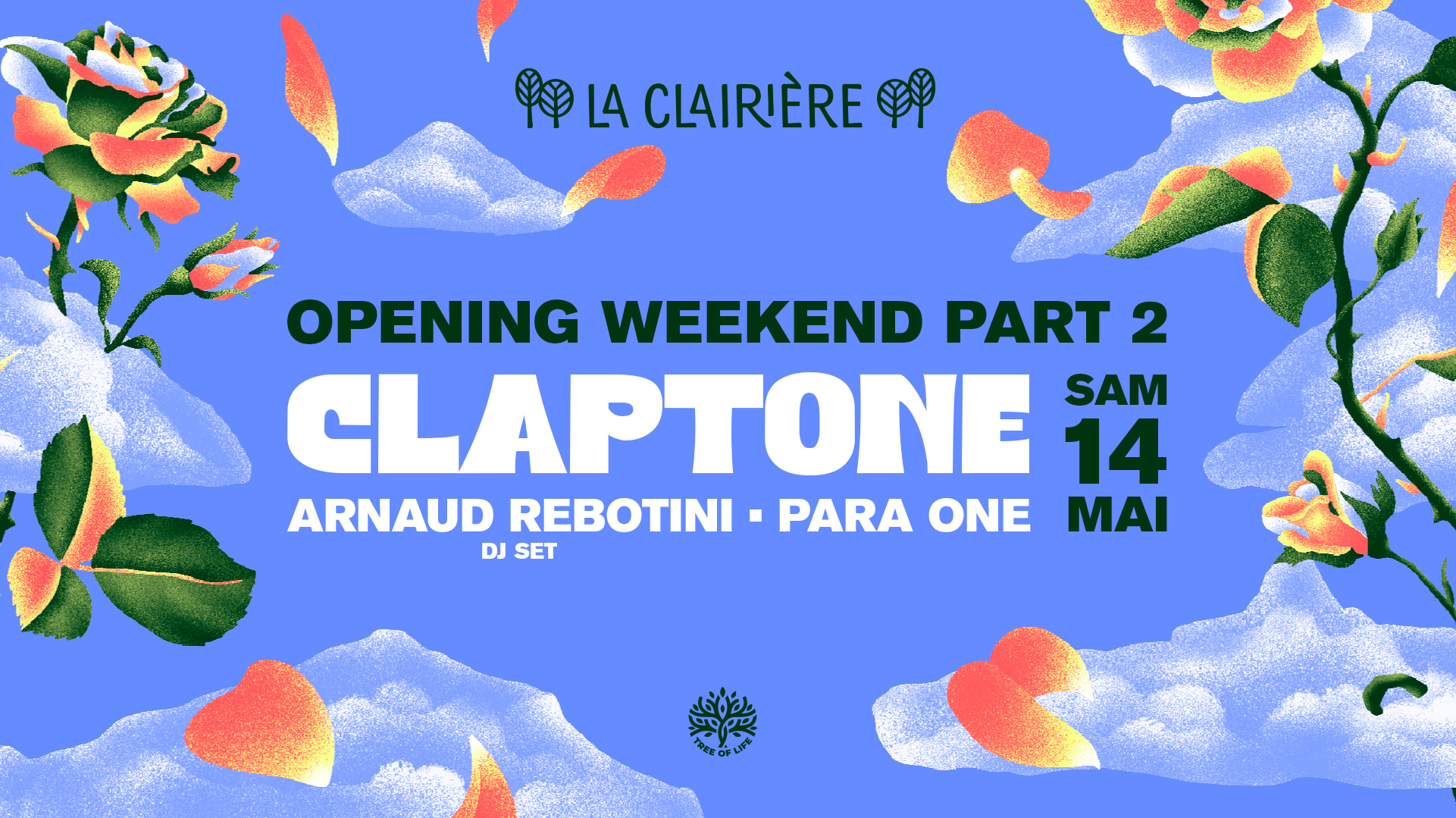 La Clairière : Claptone