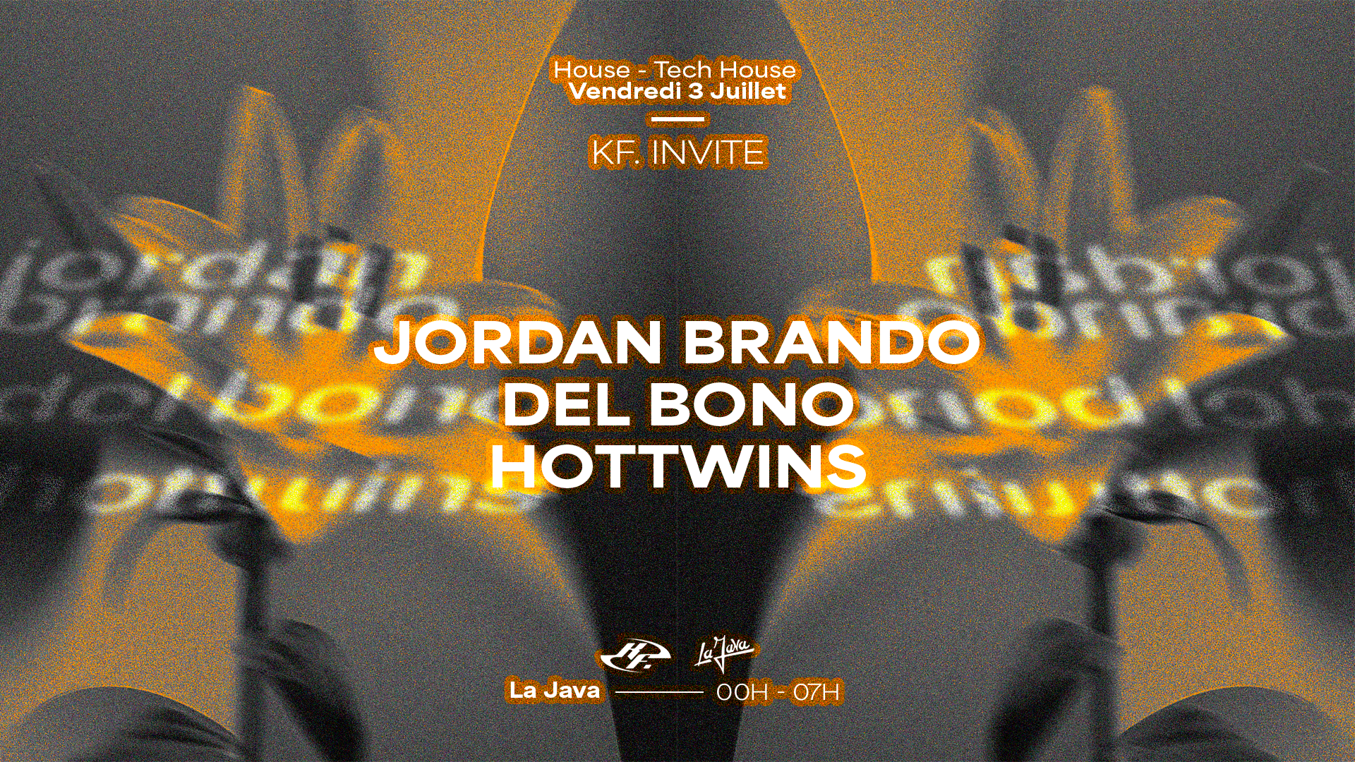 Kf. Invite Jordan Brando, Del Bono & Hottwins