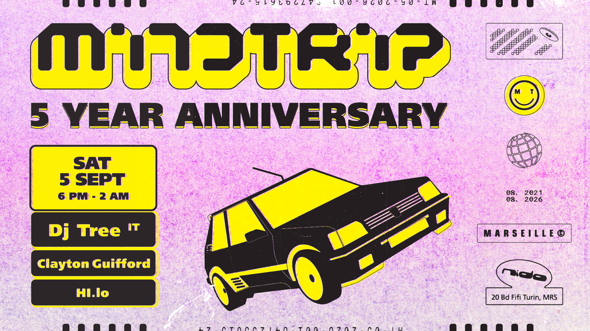 Mindtrip 5 Year Anniversary /W Dj Tree At Nido 🎂
