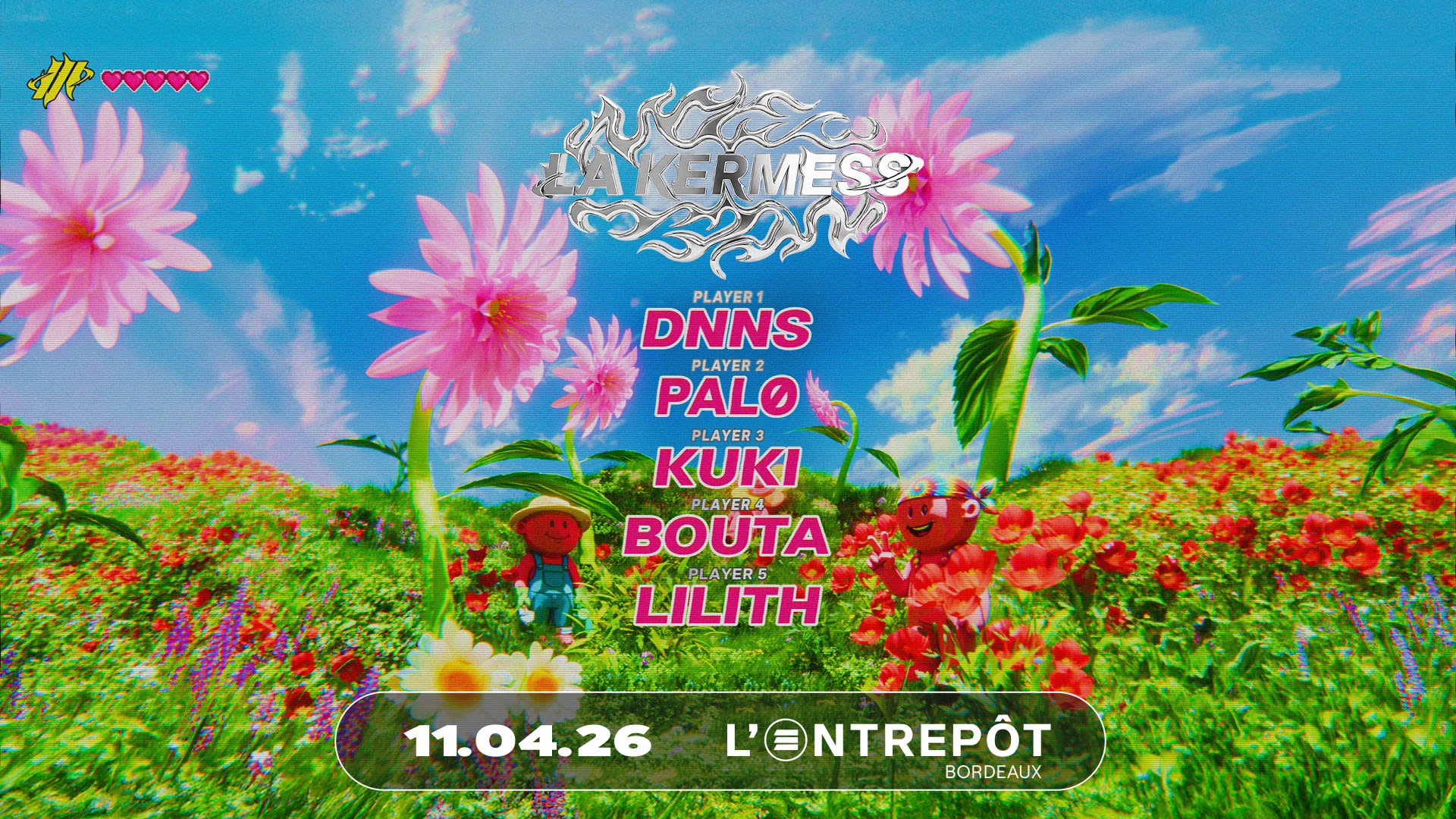 La Kermess Spring // Dnns - Palø - Bouta - Kuki - Lilith