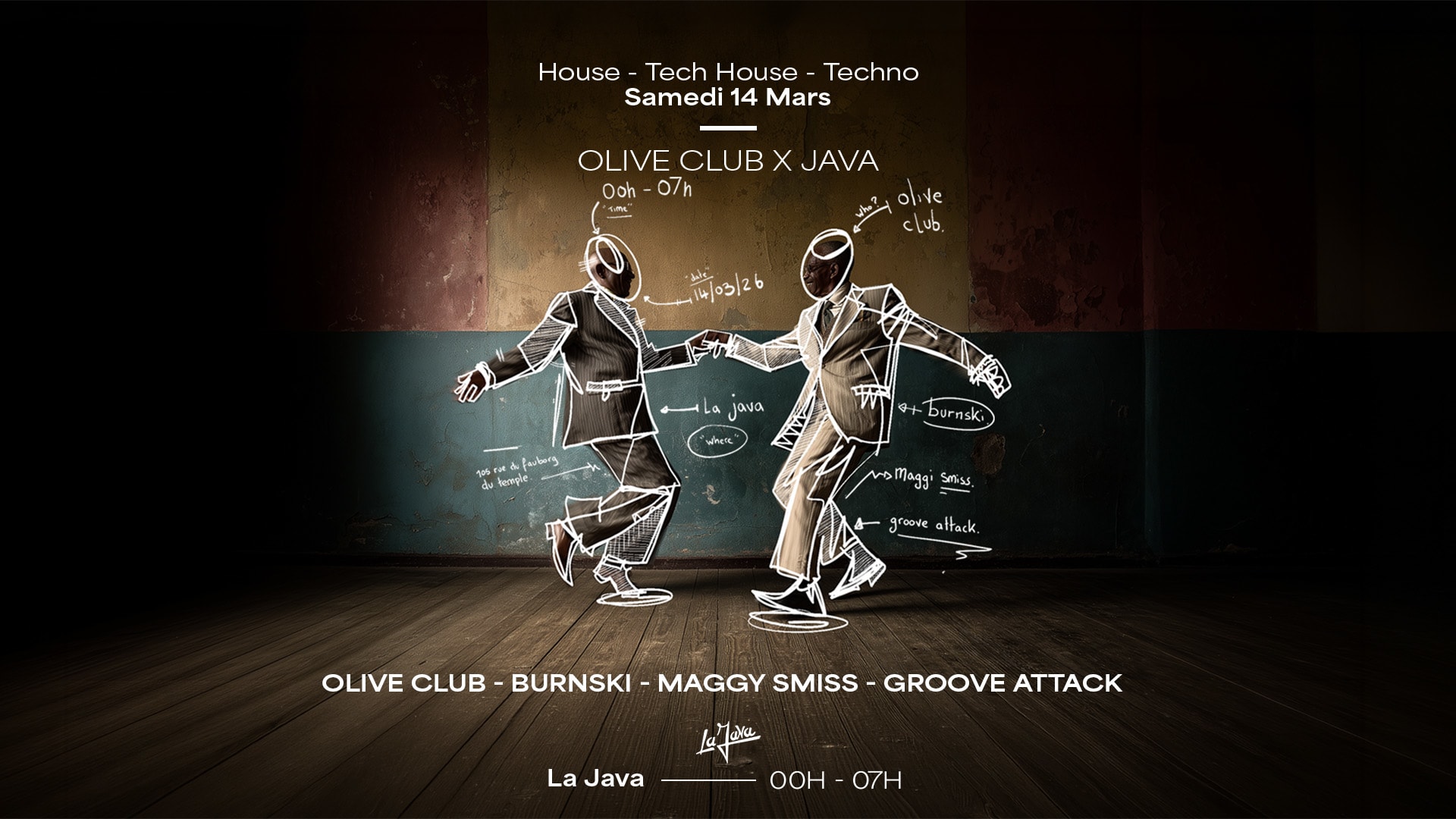 Burnski, Maggy Smiss & Groove Attack W/ Olive Club