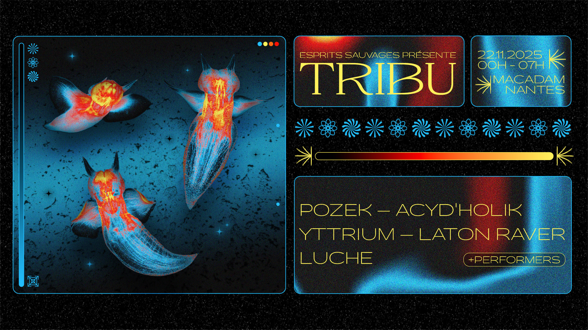 Tribu · Pozek - Acyd'holik - Yttrium - Luche - Laton Raver