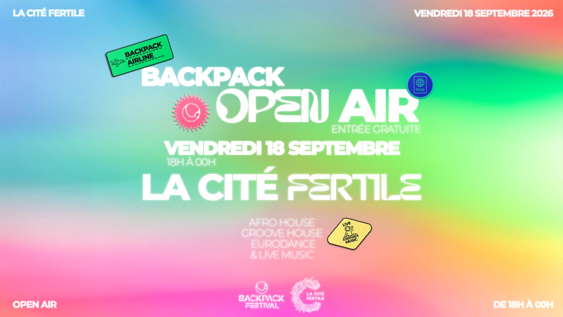Backpack Open Air