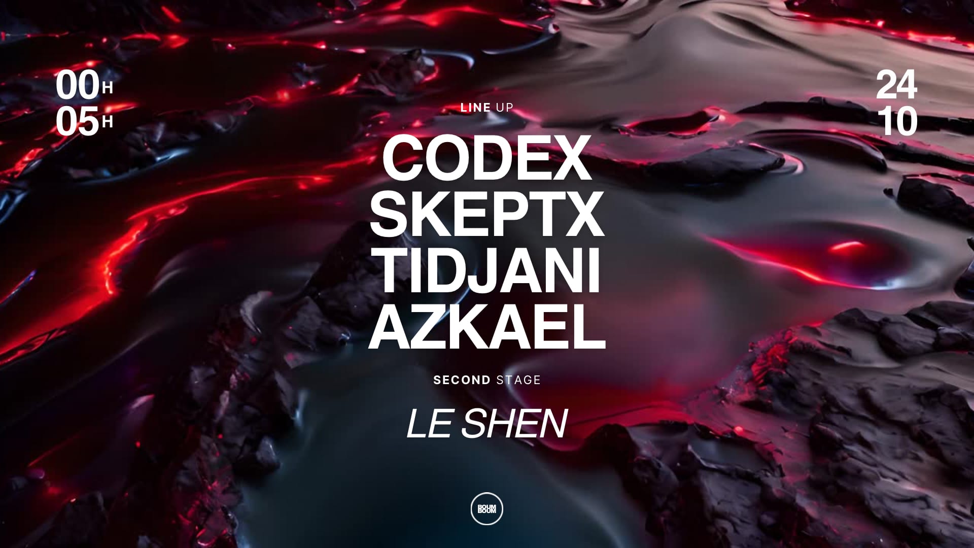 Boum Boum : Azkaël Invite Codex - Skeptx - Tidjani - Le Shen