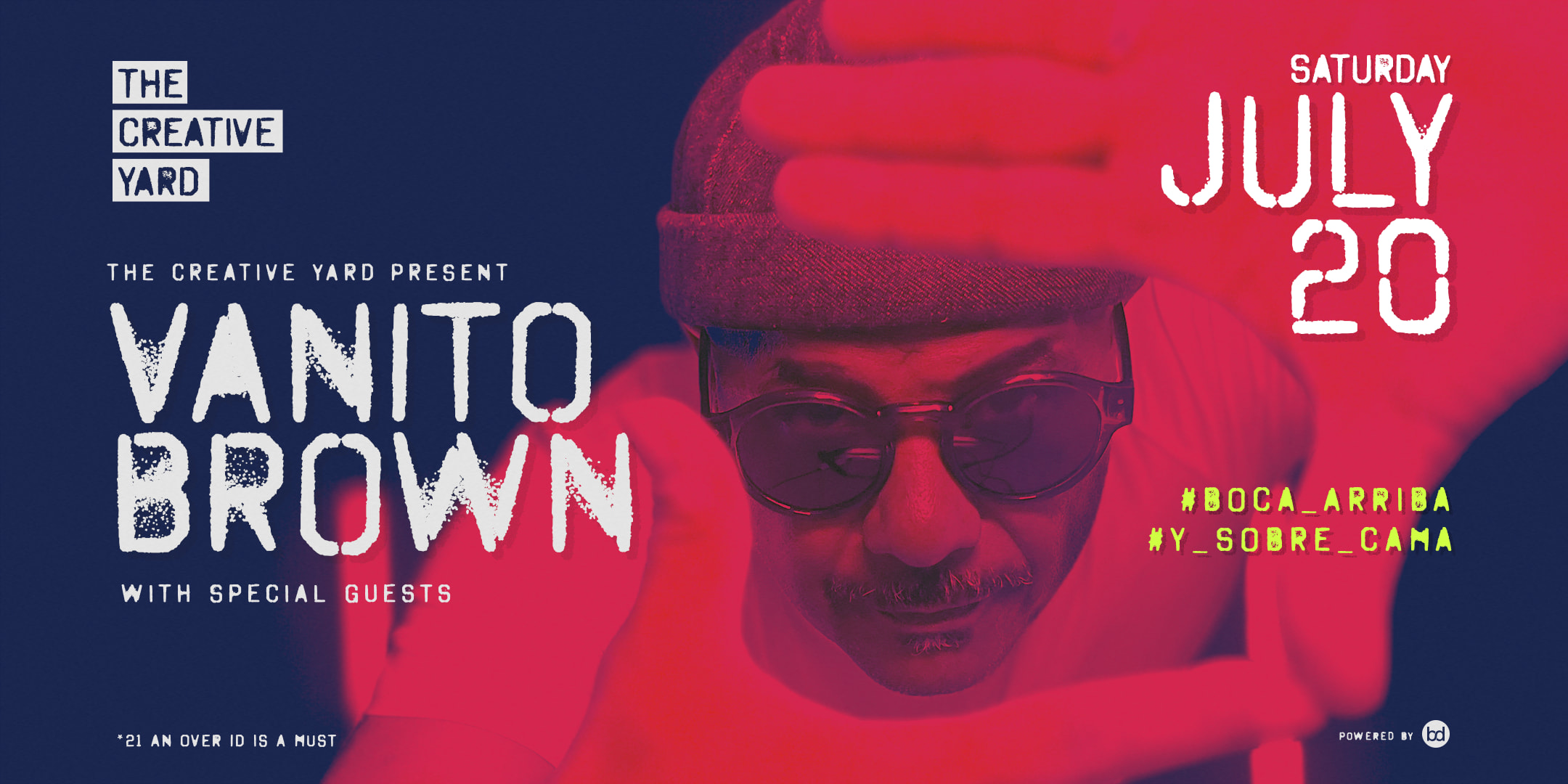 Vanito Brown Concert #Boca_Arriba_Y_Sobre_Cama