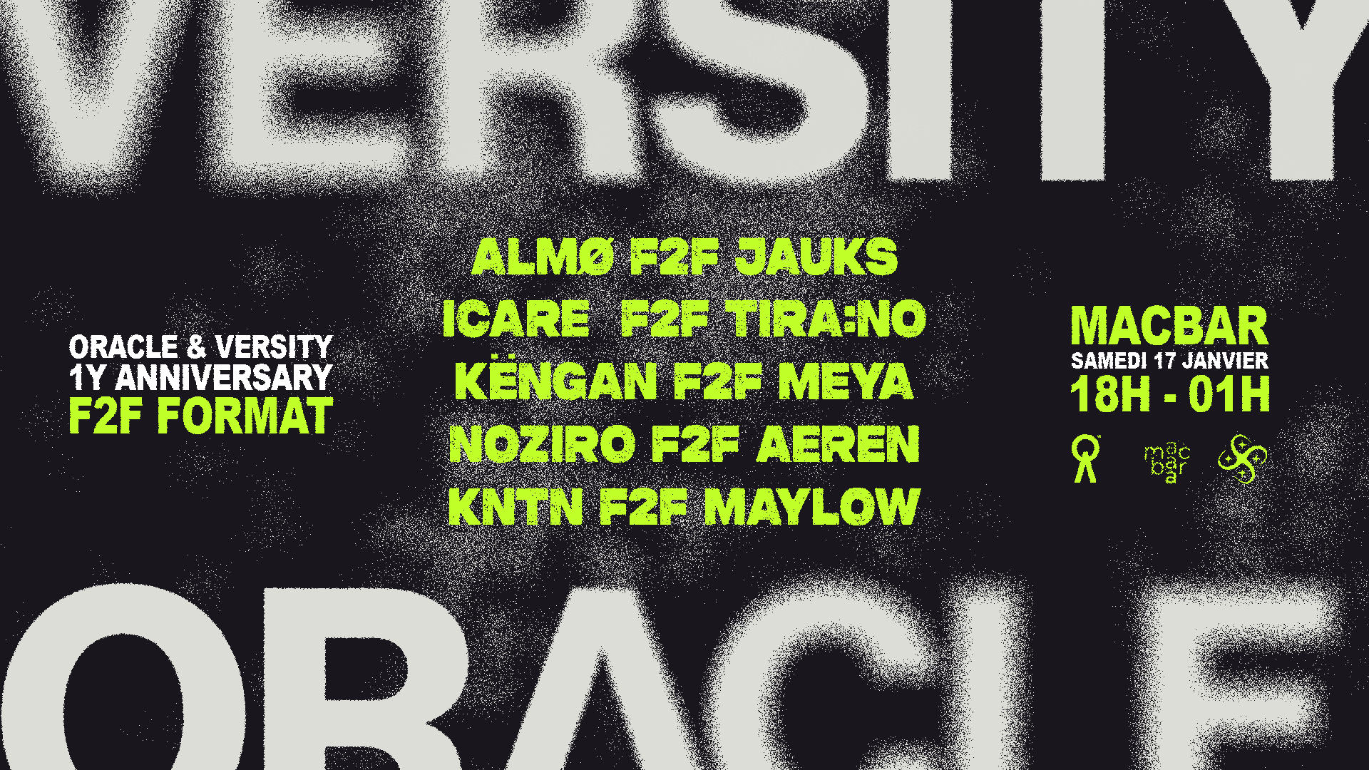 1 Year Anniversary : Oracle X Versity