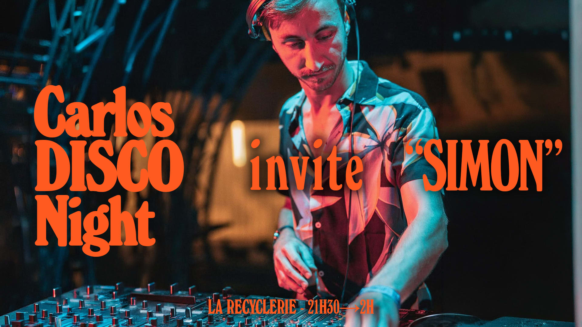 Carlos Disco Night Invite "Simon"