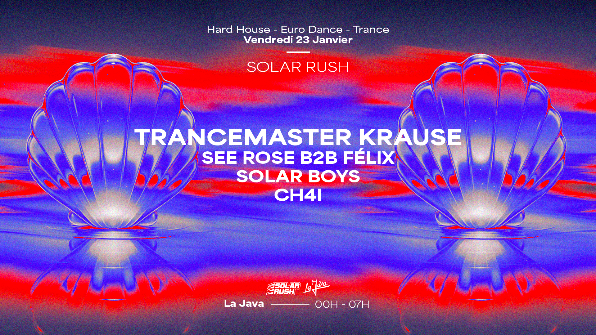 Solar Rush : Trancemaster Krause, Ch4i, Solar Boys & More