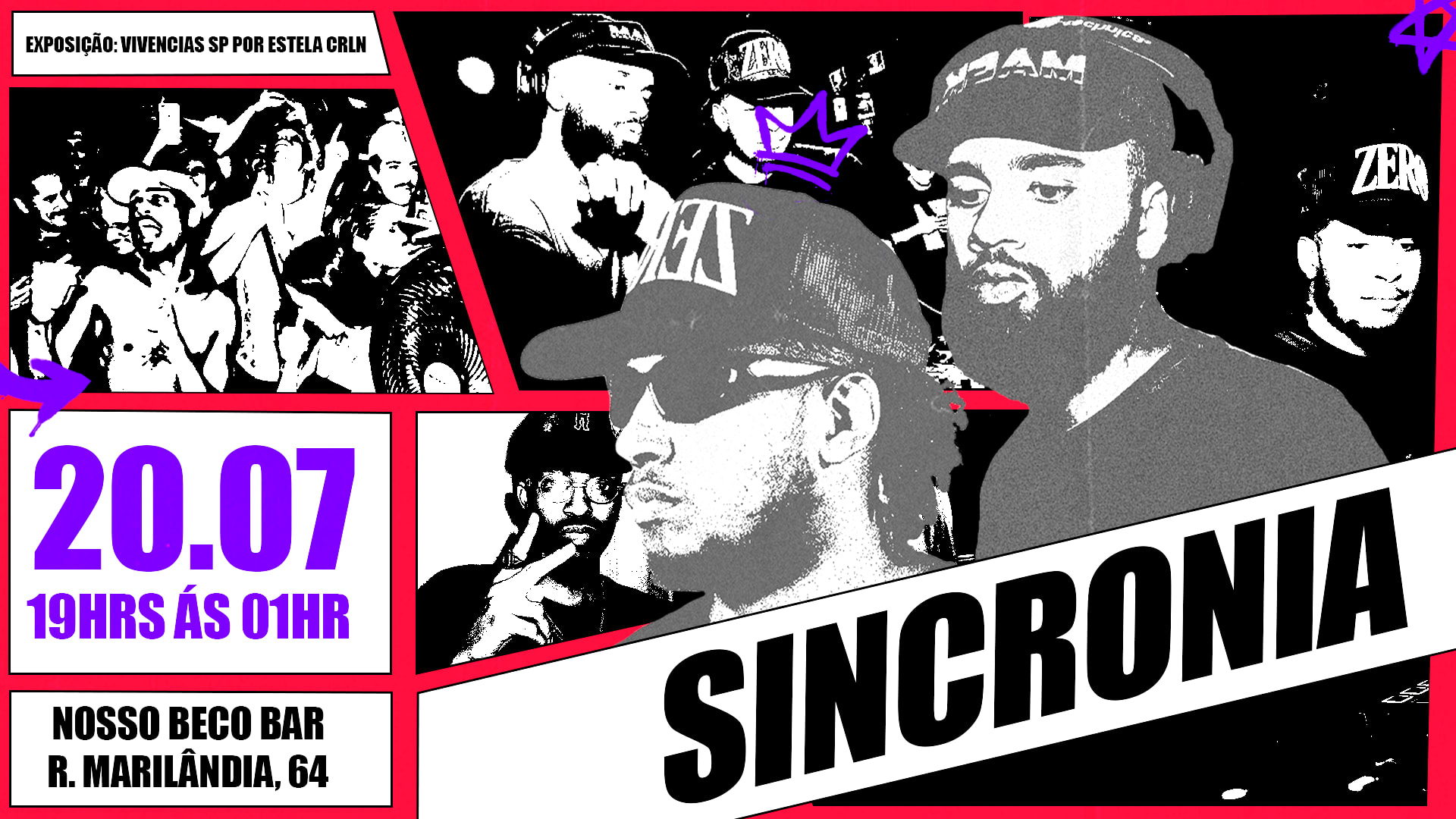 Sincronia - Sincro Convida Ryam Beatz & Estela Crln