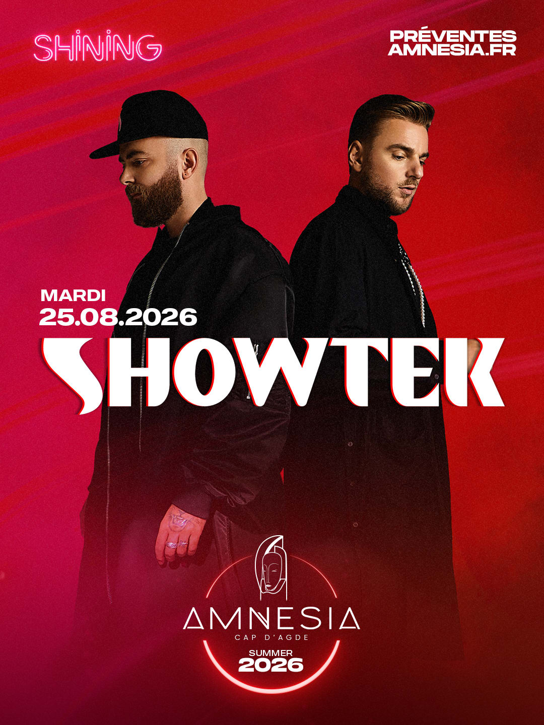 Showtek @ Amnesia