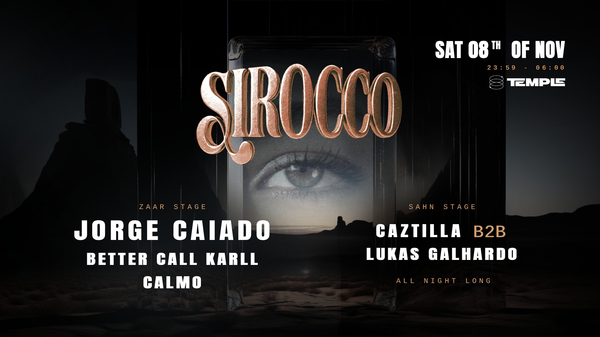 Sirocco W/ Jorge Caiado At Temple Club