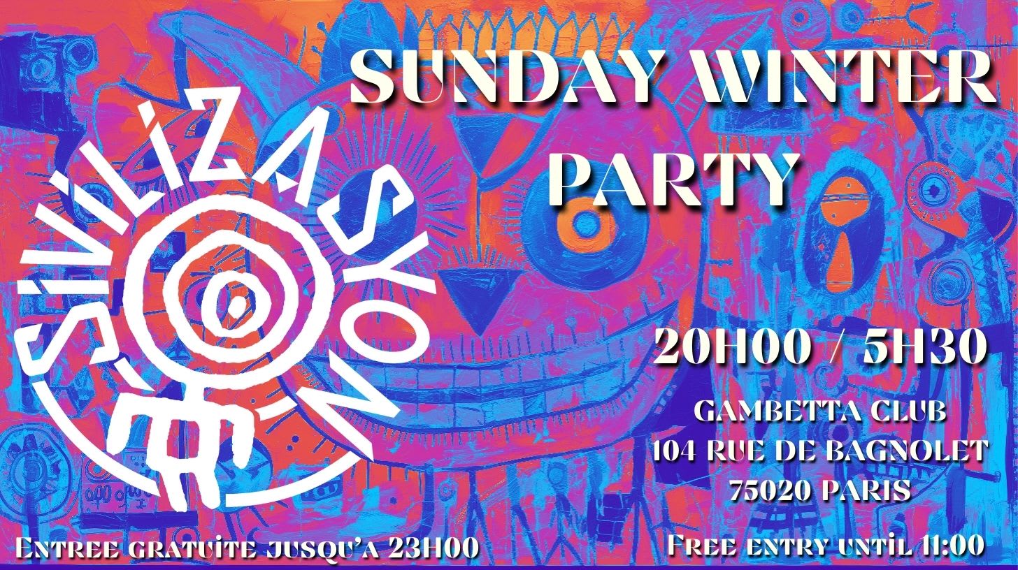 Sivilizasyon X Gambetta Sunday Winter Party Techno XIV